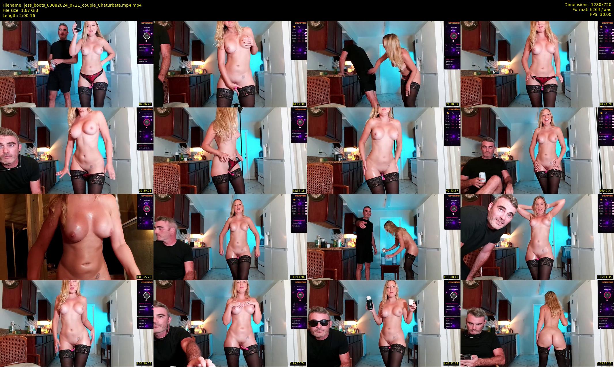 jess_boots — 121 minute Chaturbate female cam show recording, 720p, Aug 3, 2024