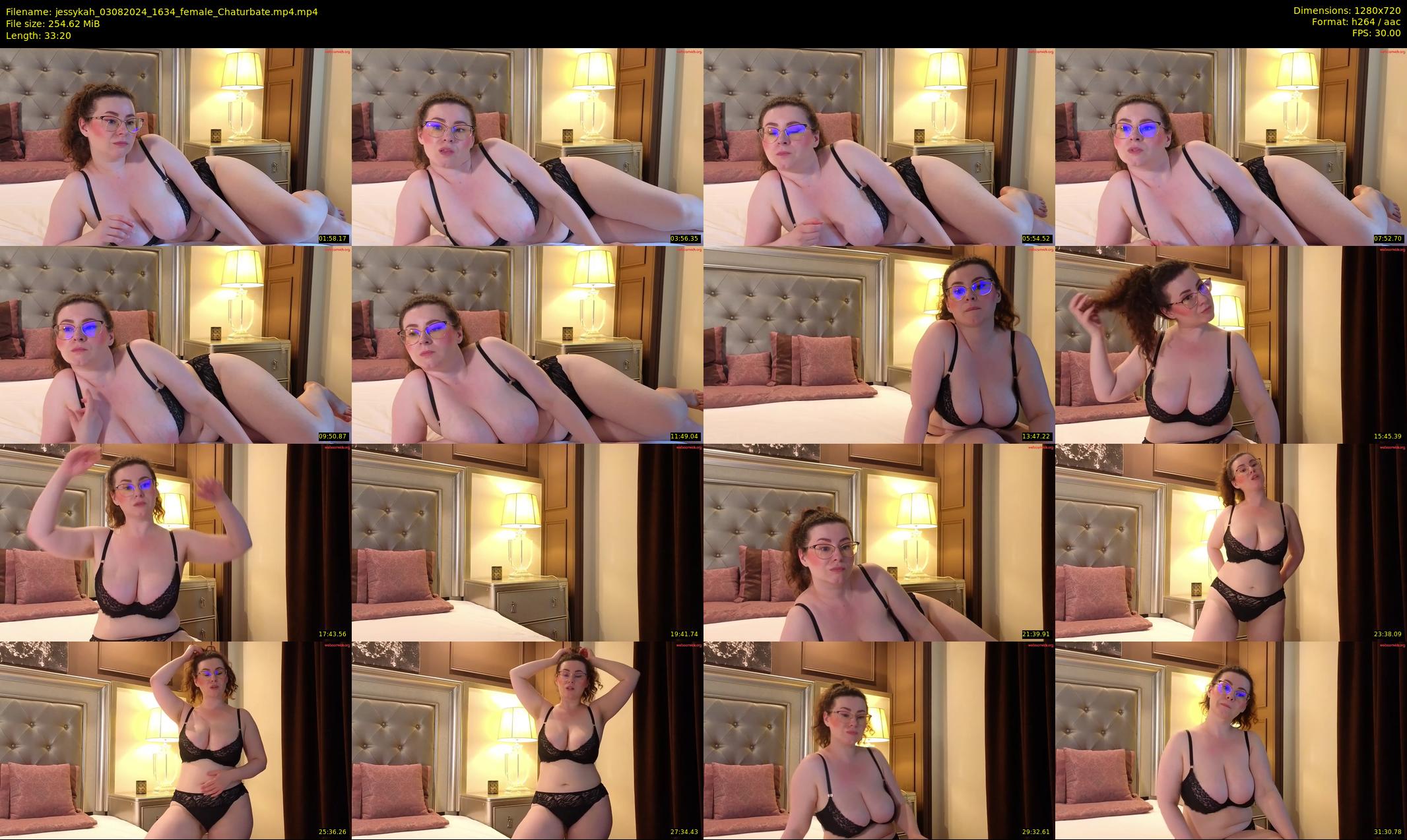 jessykah — 34 minute Chaturbate female cam show recording, 720p, Aug 3, 2024
