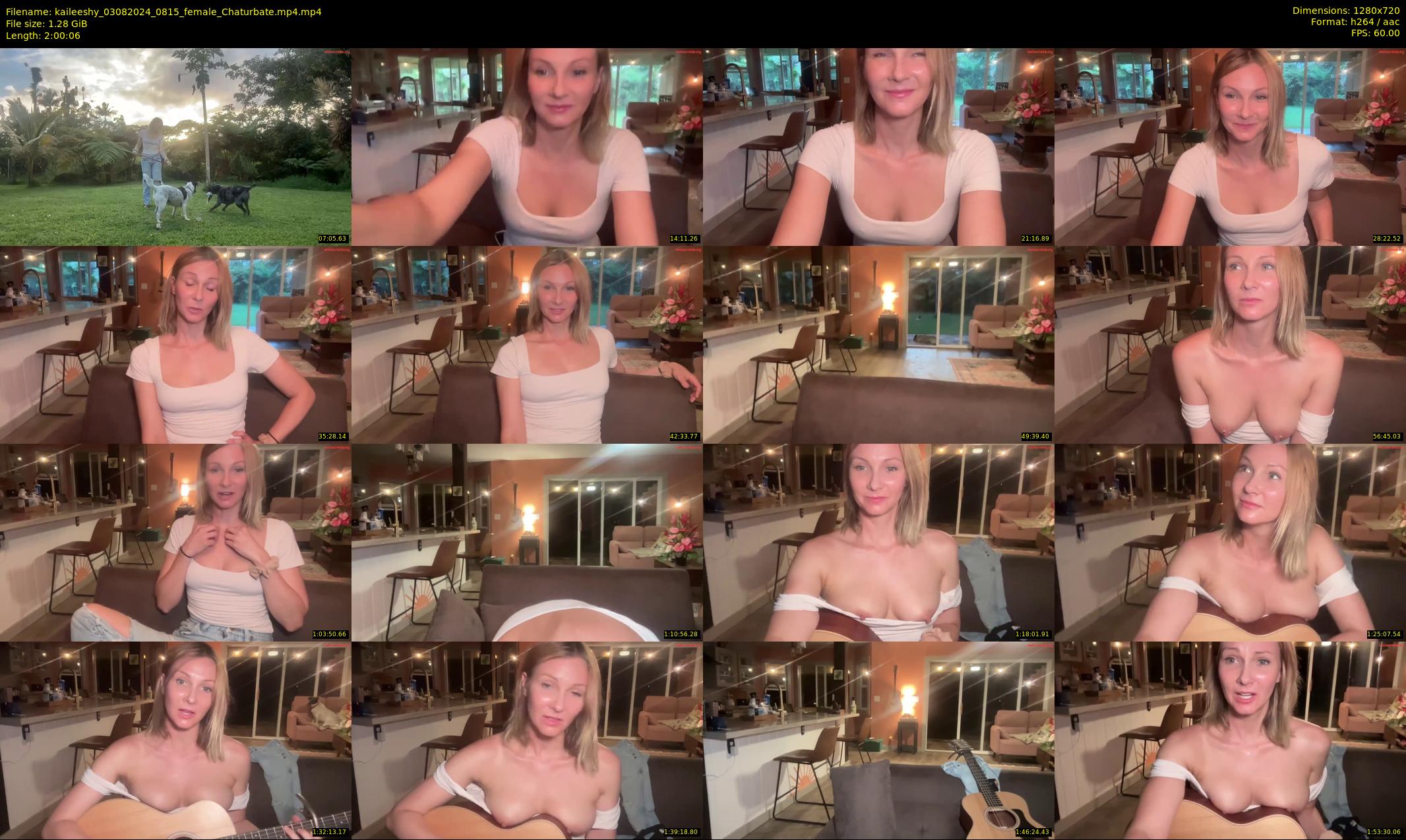 kaileeshy — 121 minute Chaturbate female cam show recording, 720p, Aug 3, 2024