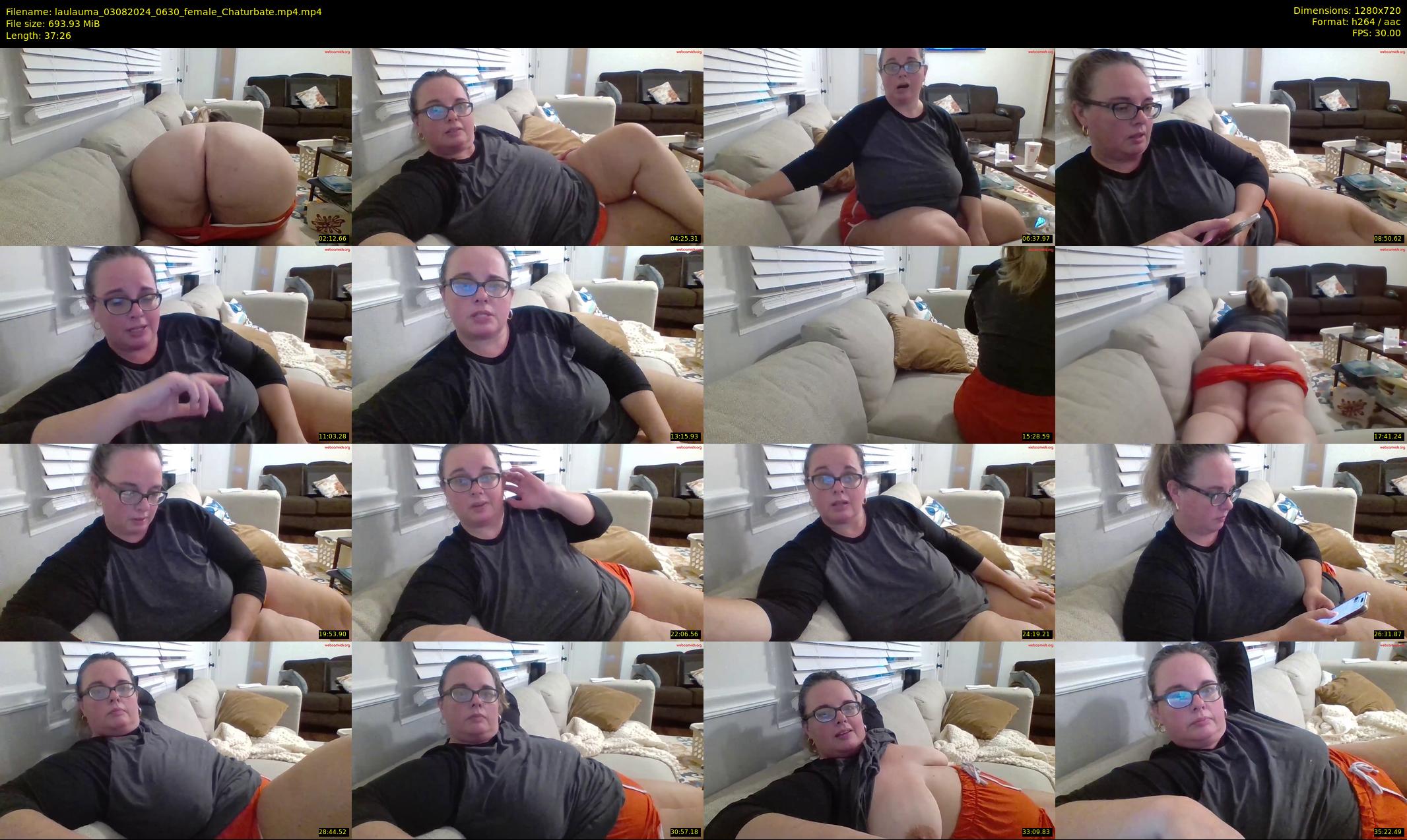 laulauma — 38 minute Chaturbate female cam show recording, 720p, Aug 3, 2024