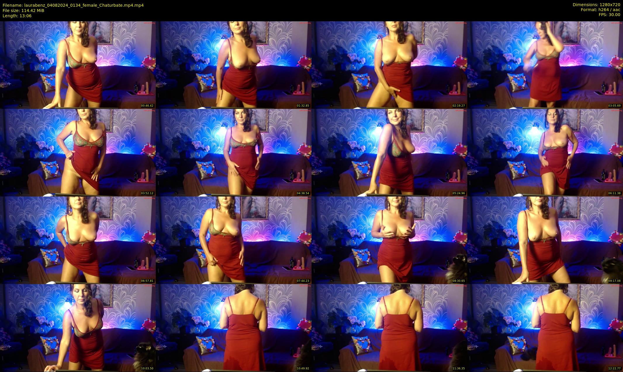 laurabenz — 14 minute Chaturbate female cam show recording, 720p, Aug 4, 2024