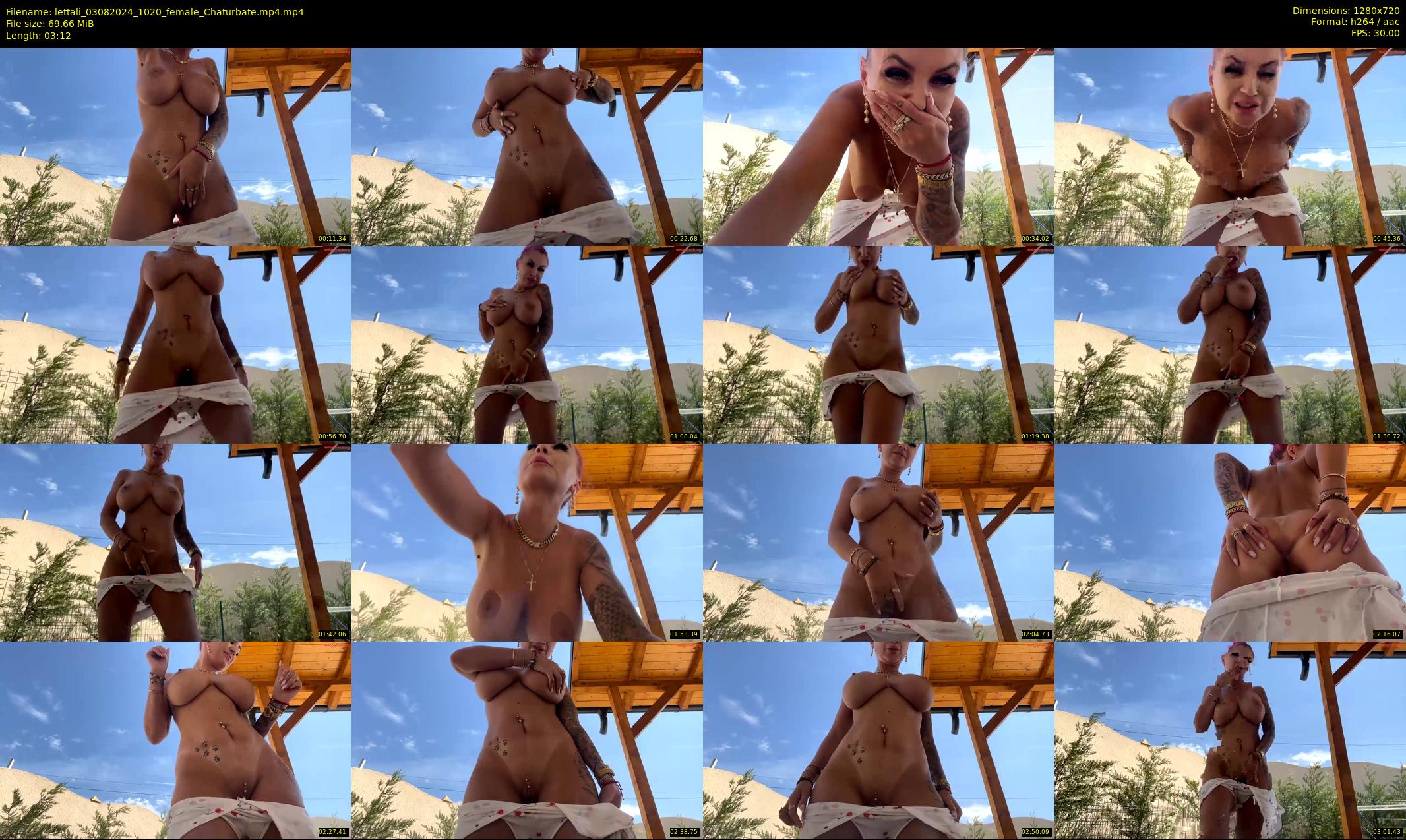 lettali — 4 minute Chaturbate female cam show recording, 720p, Aug 3, 2024
