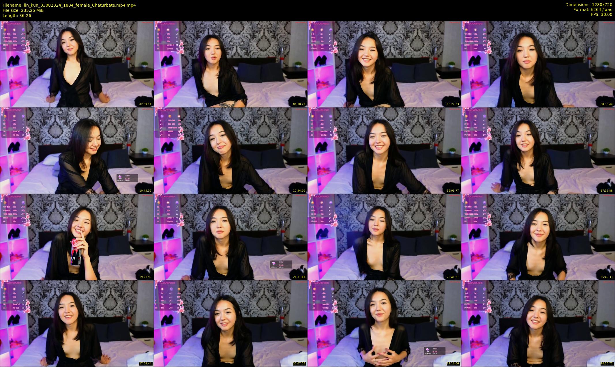 lin_kun — 37 minute Chaturbate female cam show recording, 720p, Aug 3, 2024
