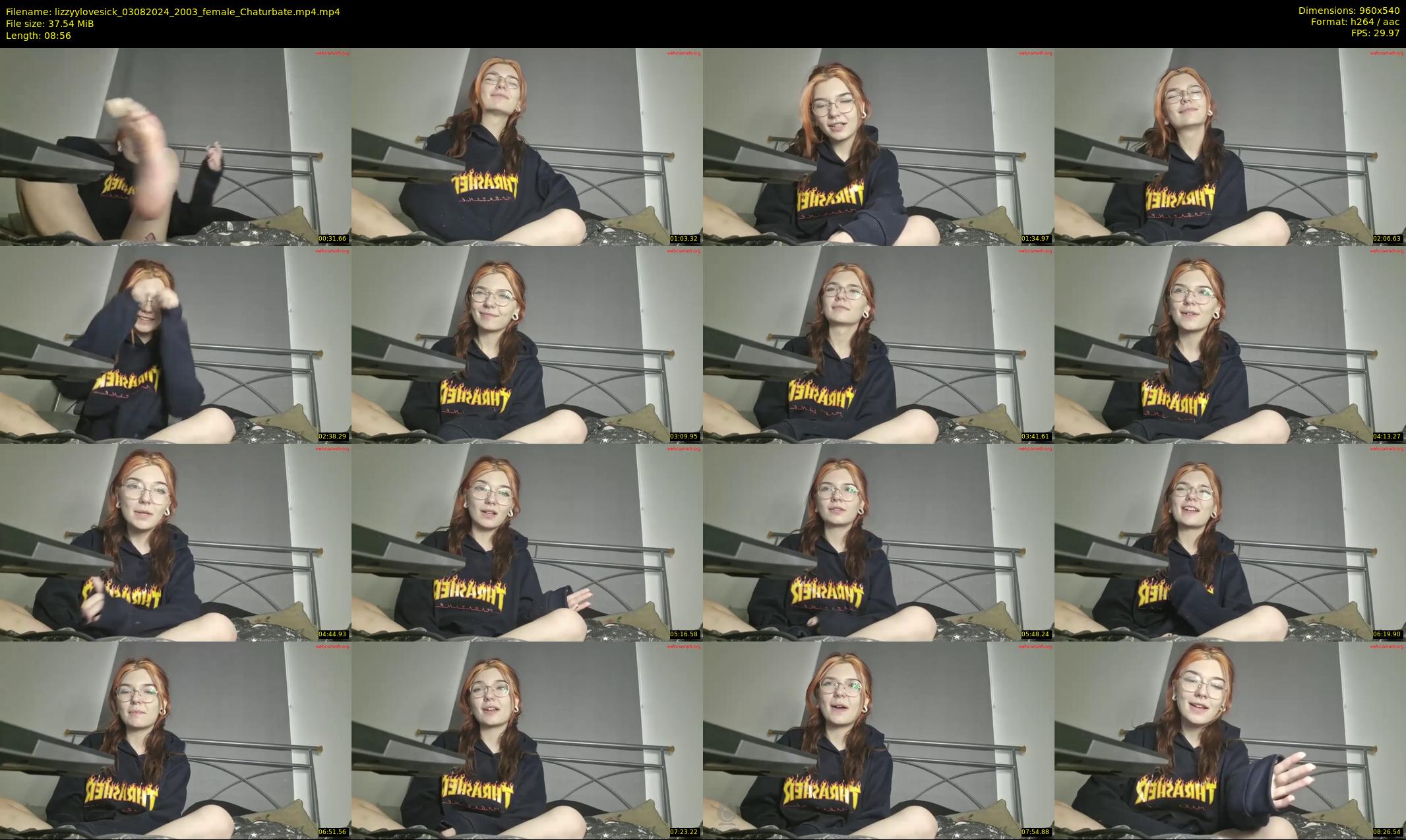 lizzyylovesick — 9 minute Chaturbate female cam show recording, 480p, Aug 3, 2024