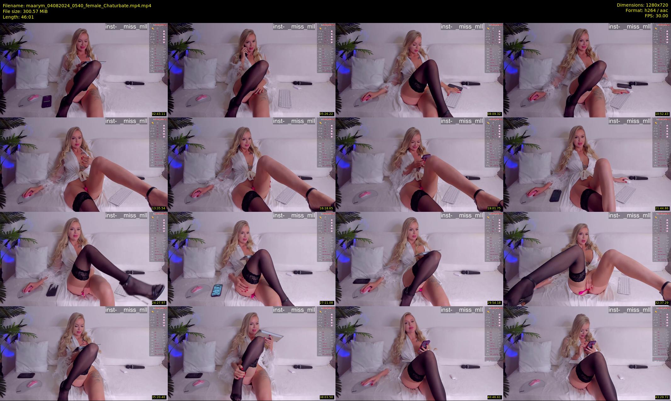 maarym — 47 minute Chaturbate couple cam show recording, 720p, Aug 4, 2024