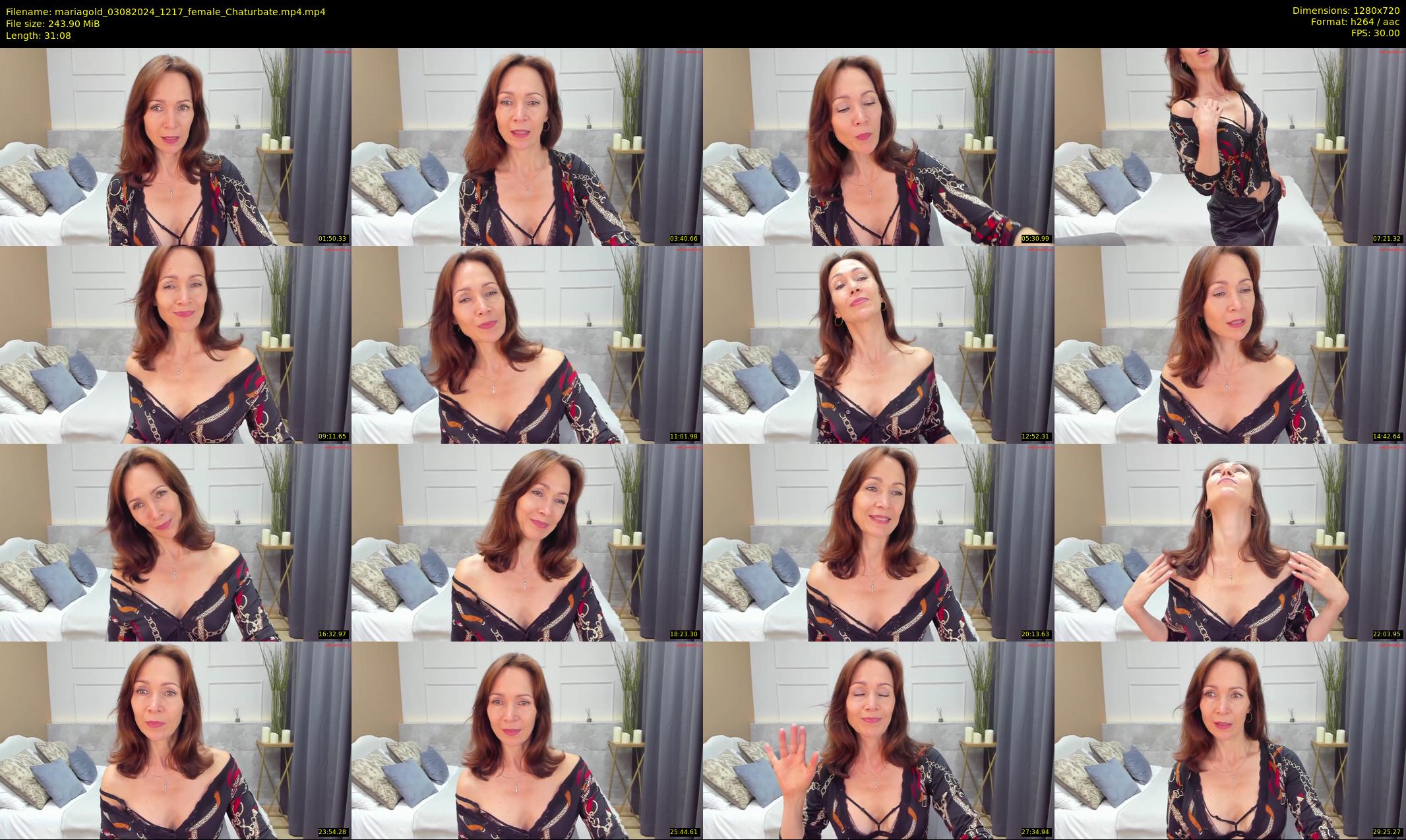 mariagold — 32 minute Chaturbate female cam show recording, 720p, Aug 3, 2024