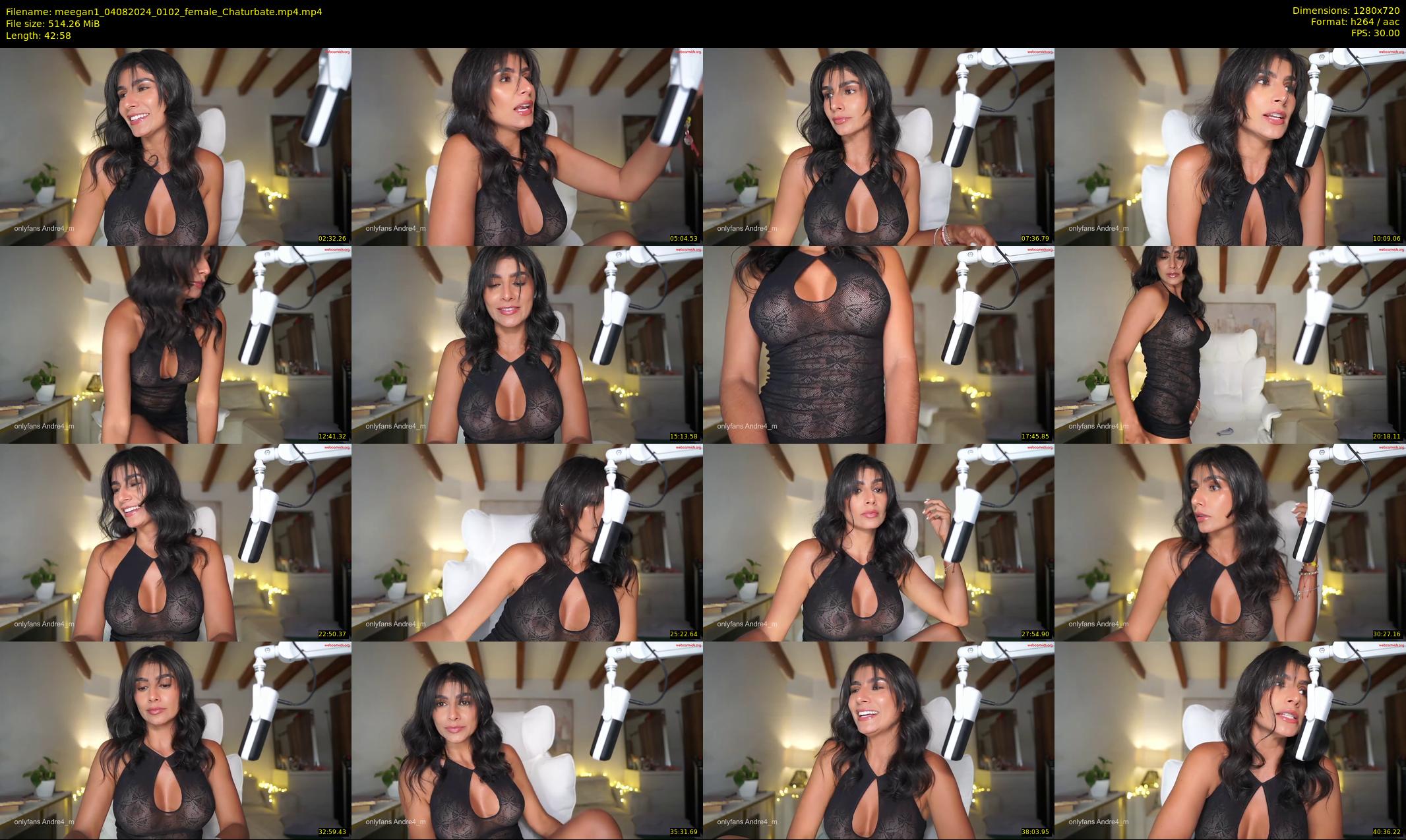meegan1 — 43 minute Chaturbate female cam show recording, 720p, Aug 4, 2024