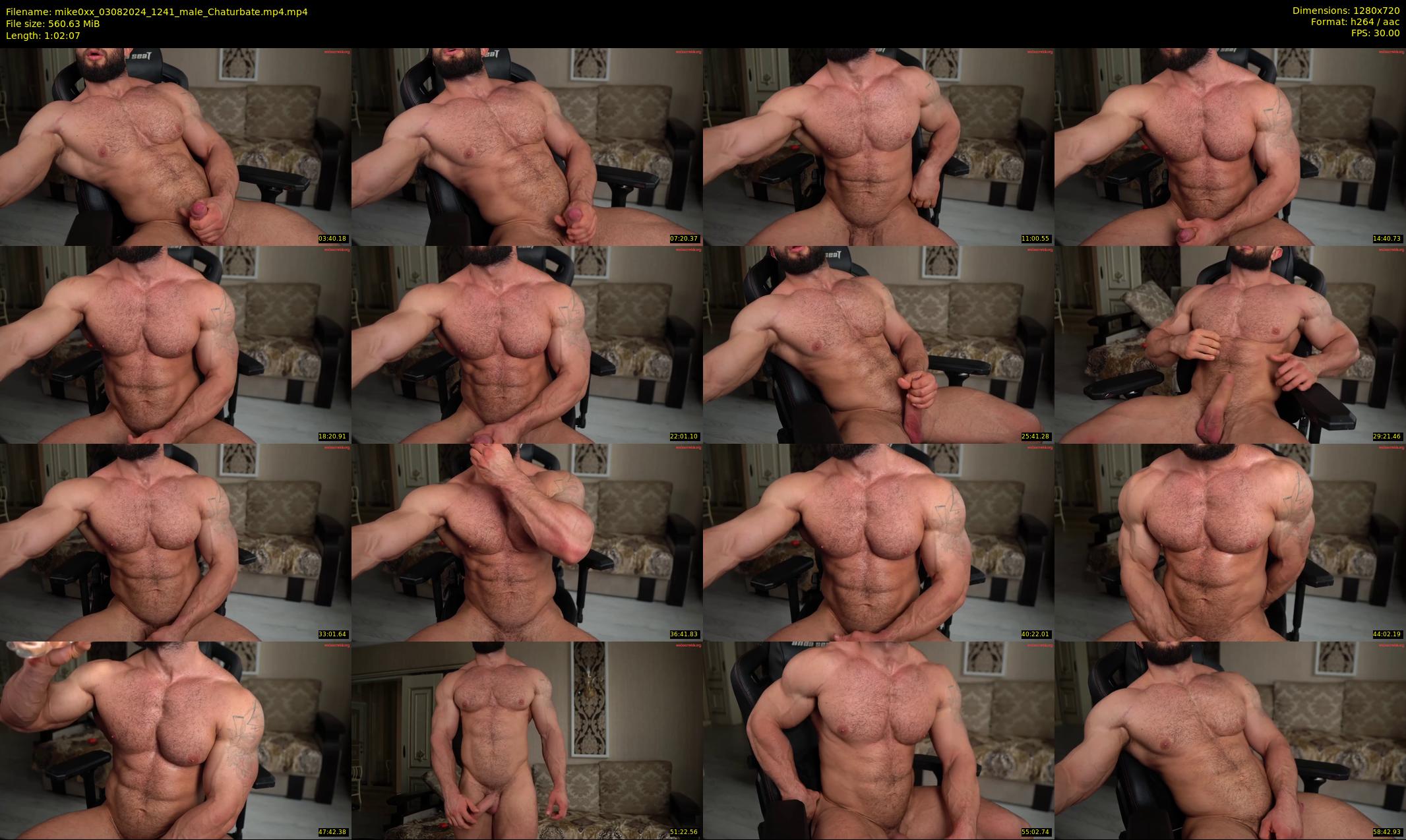 mike0xx — 63 minute Chaturbate male cam show recording, 720p, Aug 3, 2024