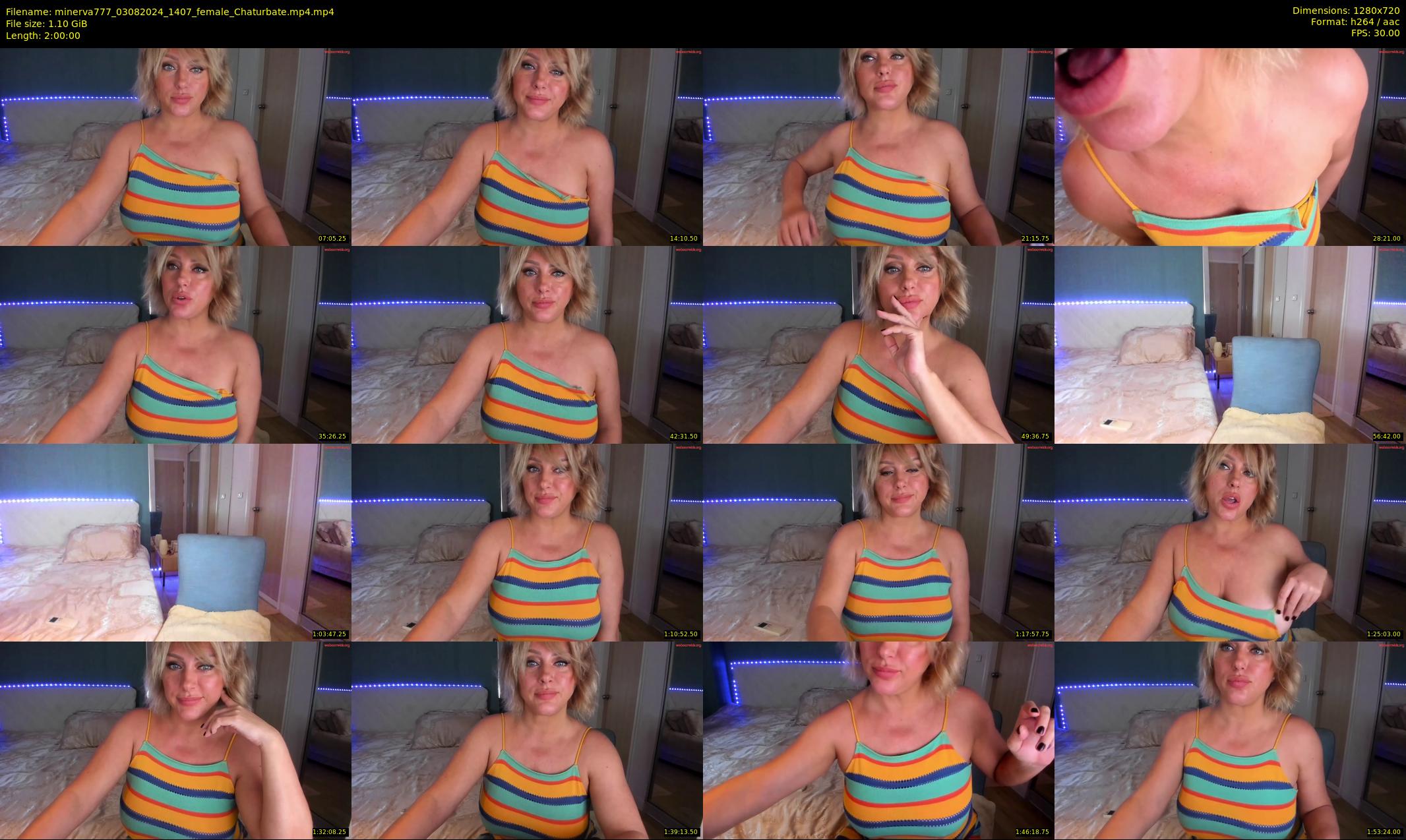 minerva777 — 120 minute Chaturbate female cam show recording, 720p, Aug 3, 2024