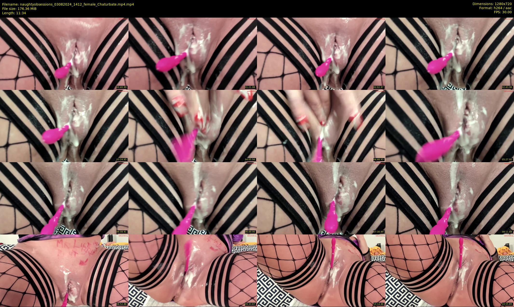 naughtyobsessions — 12 minute Chaturbate female cam show recording, 720p, Aug 3, 2024