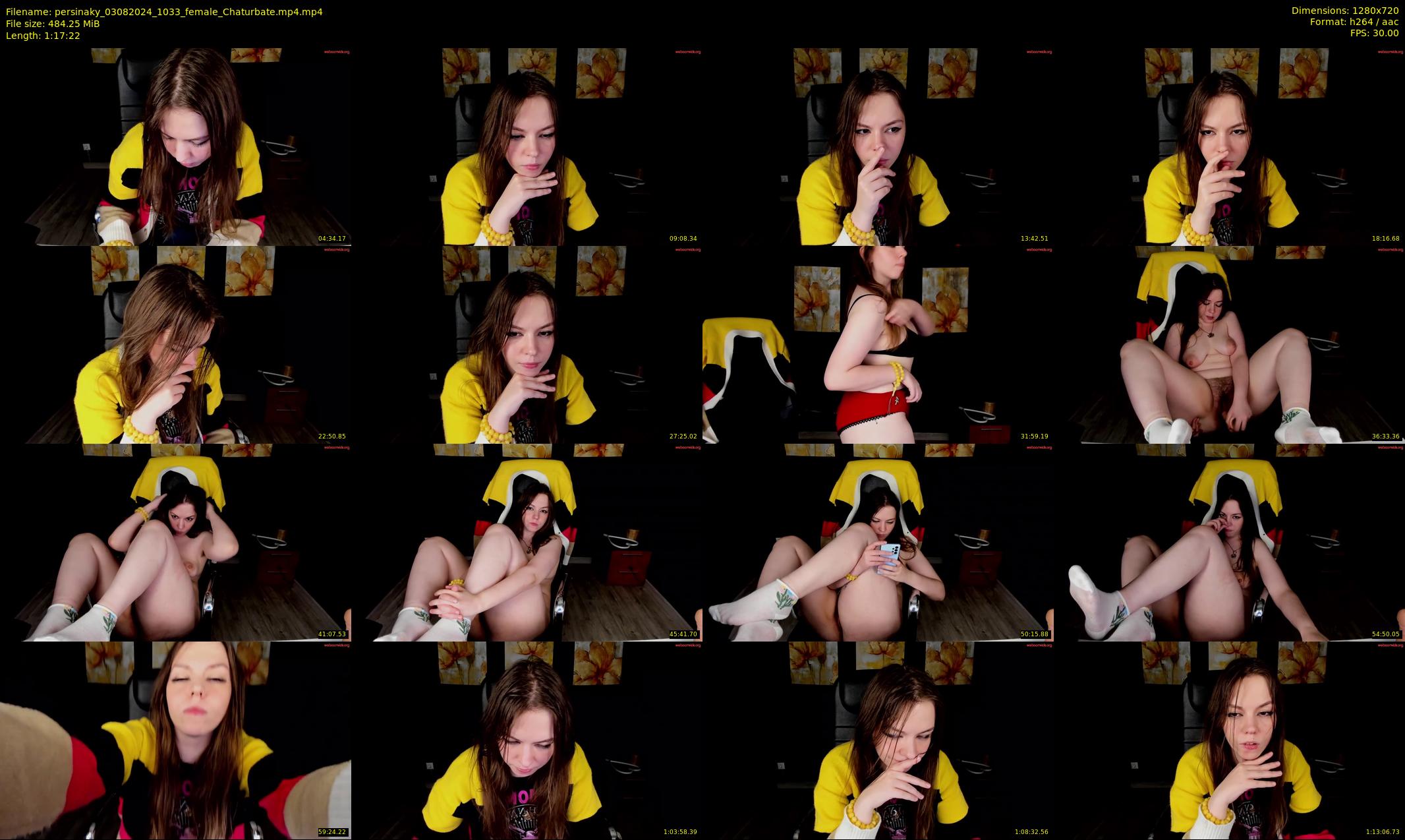 persinaky — 78 minute Chaturbate female cam show recording, 720p, Aug 3, 2024