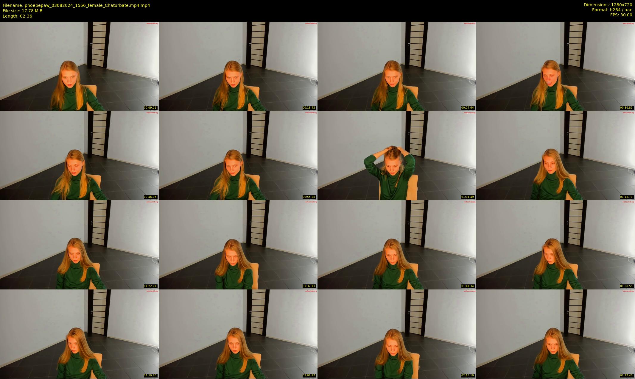 phoebepaw — 3 minute Chaturbate female cam show recording, 720p, Aug 3, 2024