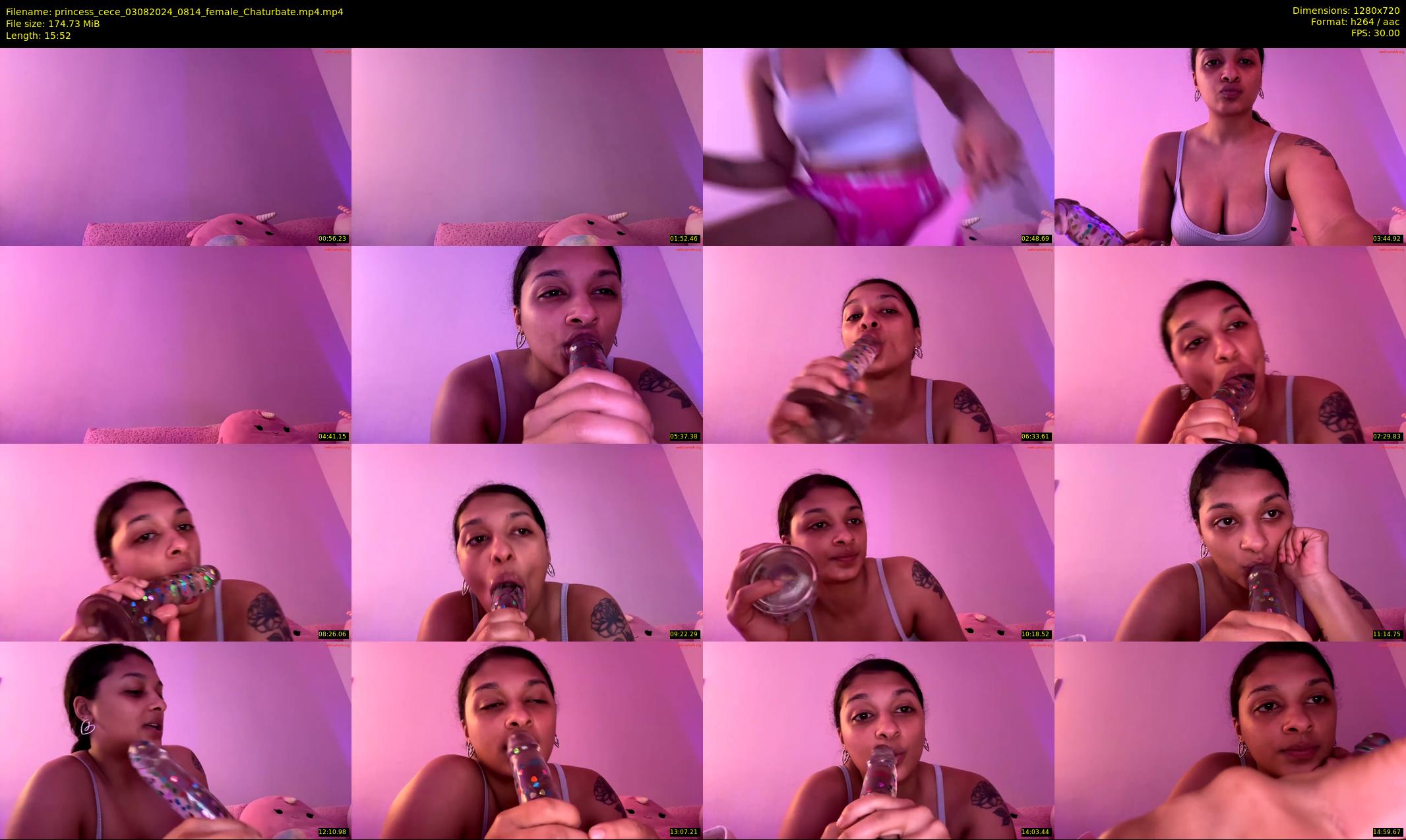 princess_cece — 16 minute Chaturbate female cam show recording, 720p, Aug 3, 2024