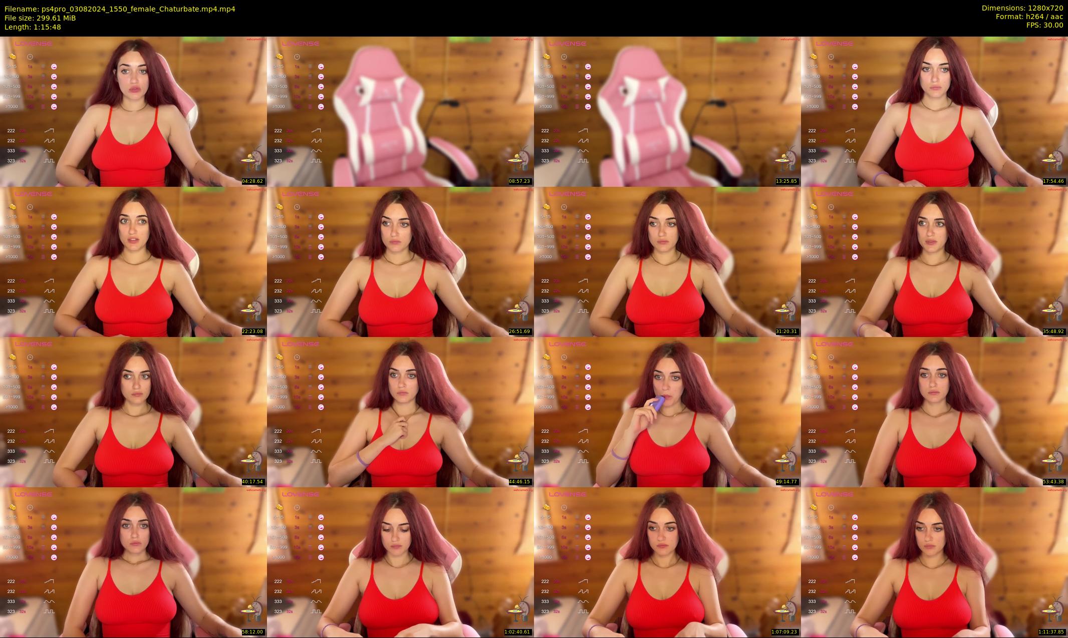 ps4pro — 76 minute Chaturbate female cam show recording, 720p, Aug 3, 2024