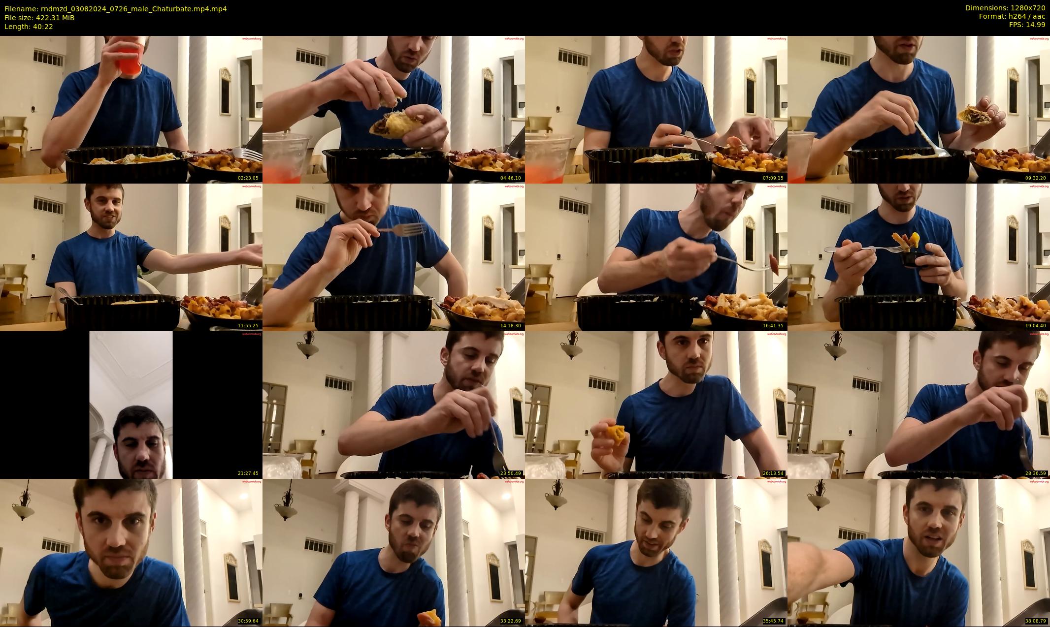 rndmzd — 41 minute Chaturbate male cam show recording, 720p, Aug 3, 2024