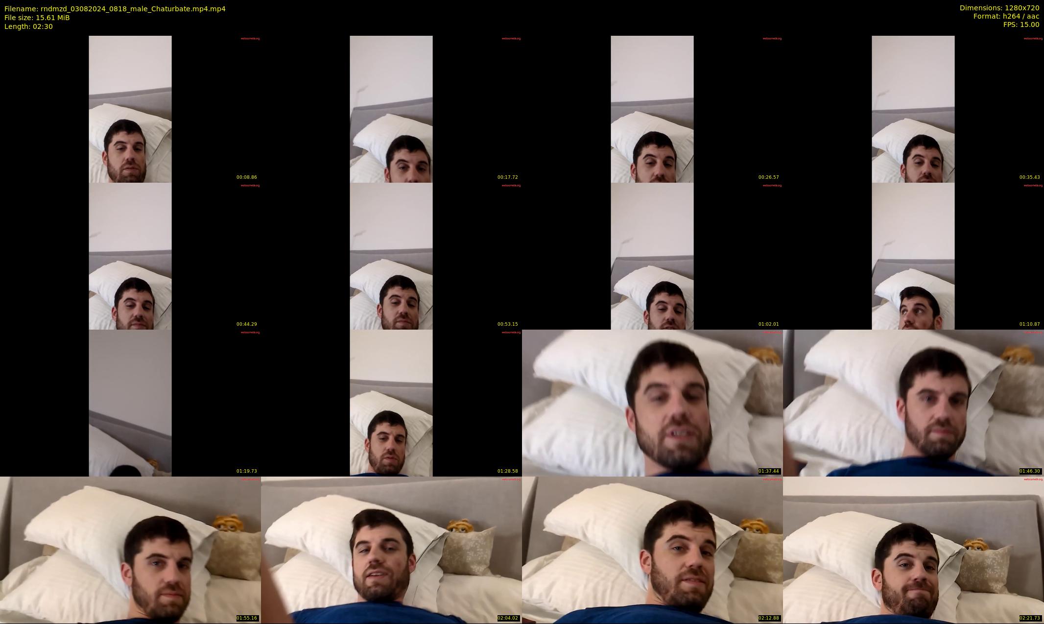 rndmzd — 3 minute Chaturbate male cam show recording, 720p, Aug 3, 2024
