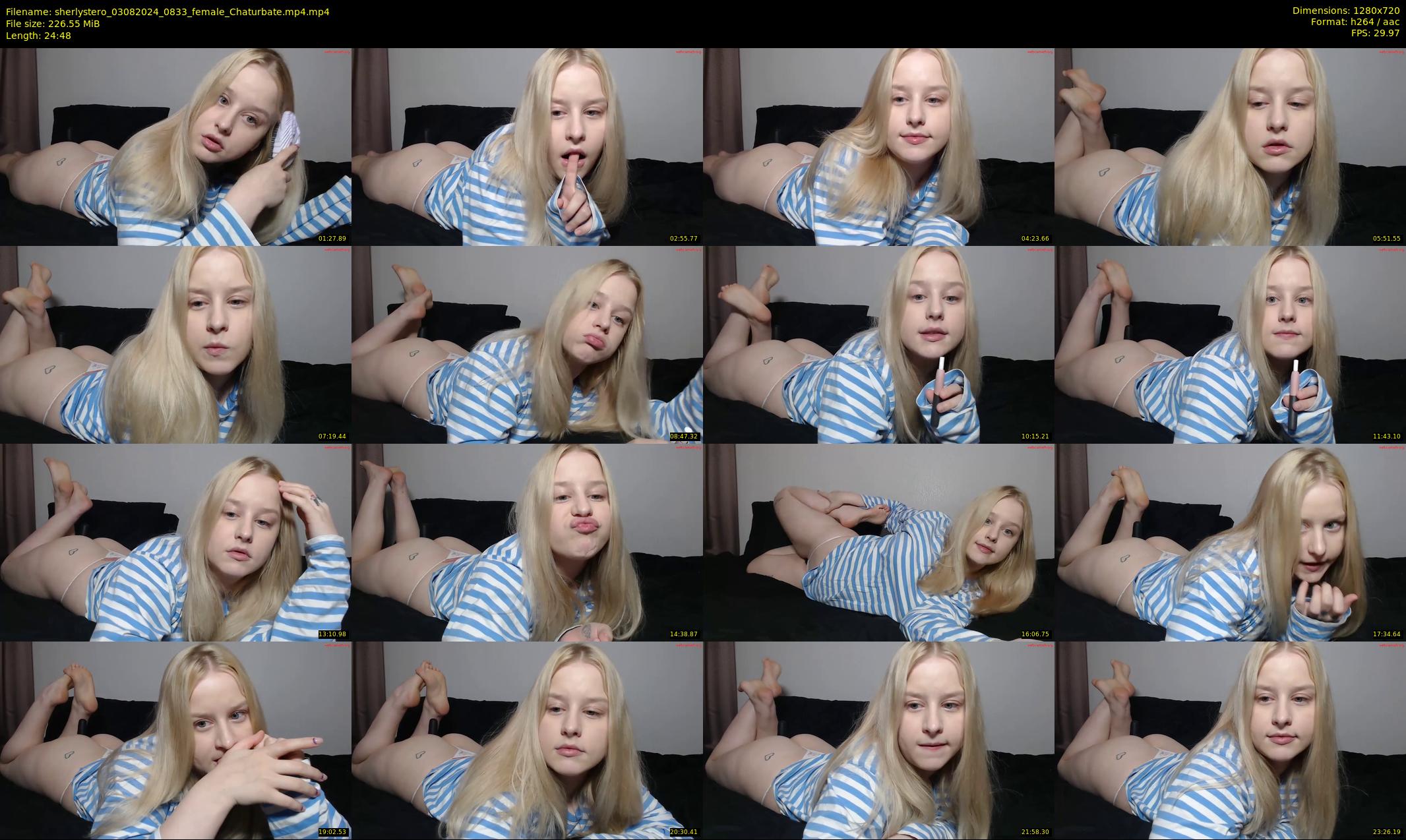 sherlystero — 25 minute Chaturbate couple cam show recording, 720p, Aug 3, 2024