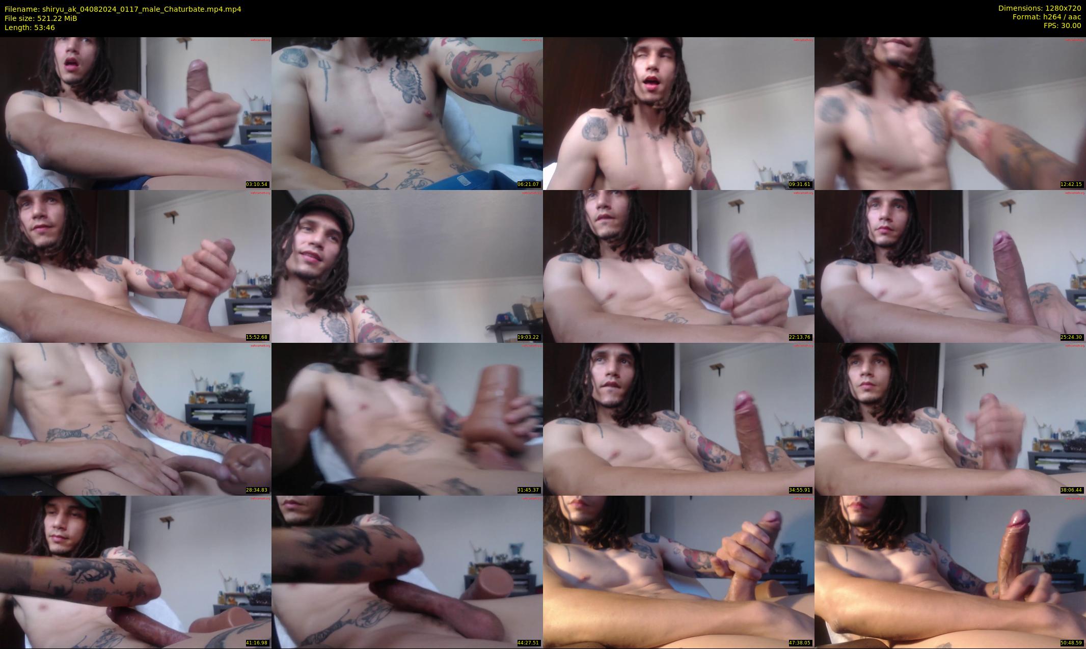 shiryu_ak — 54 minute Chaturbate male cam show recording, 720p, Aug 4, 2024