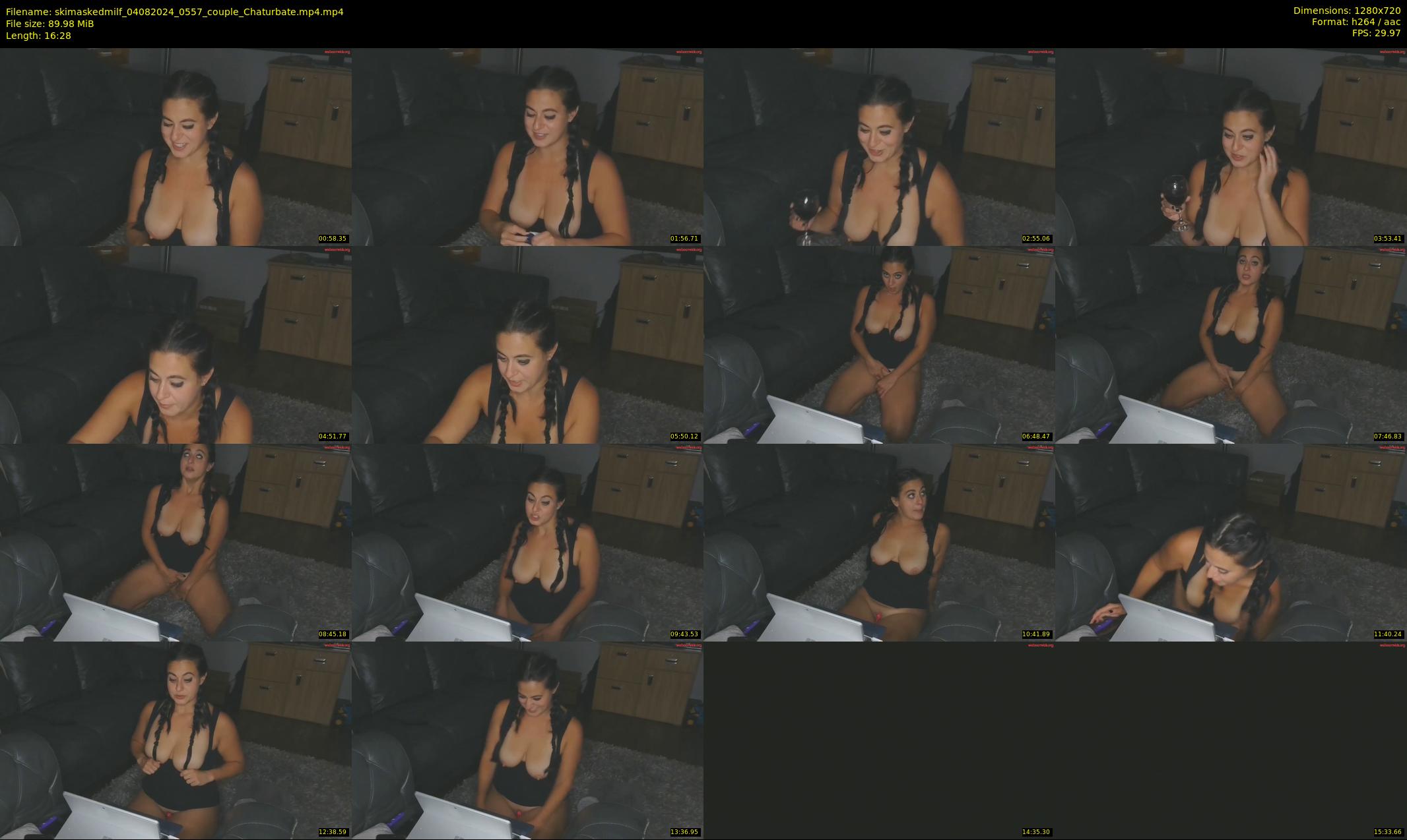 skimaskedmilf — 17 minute Chaturbate female cam show recording, 720p, Aug 4, 2024