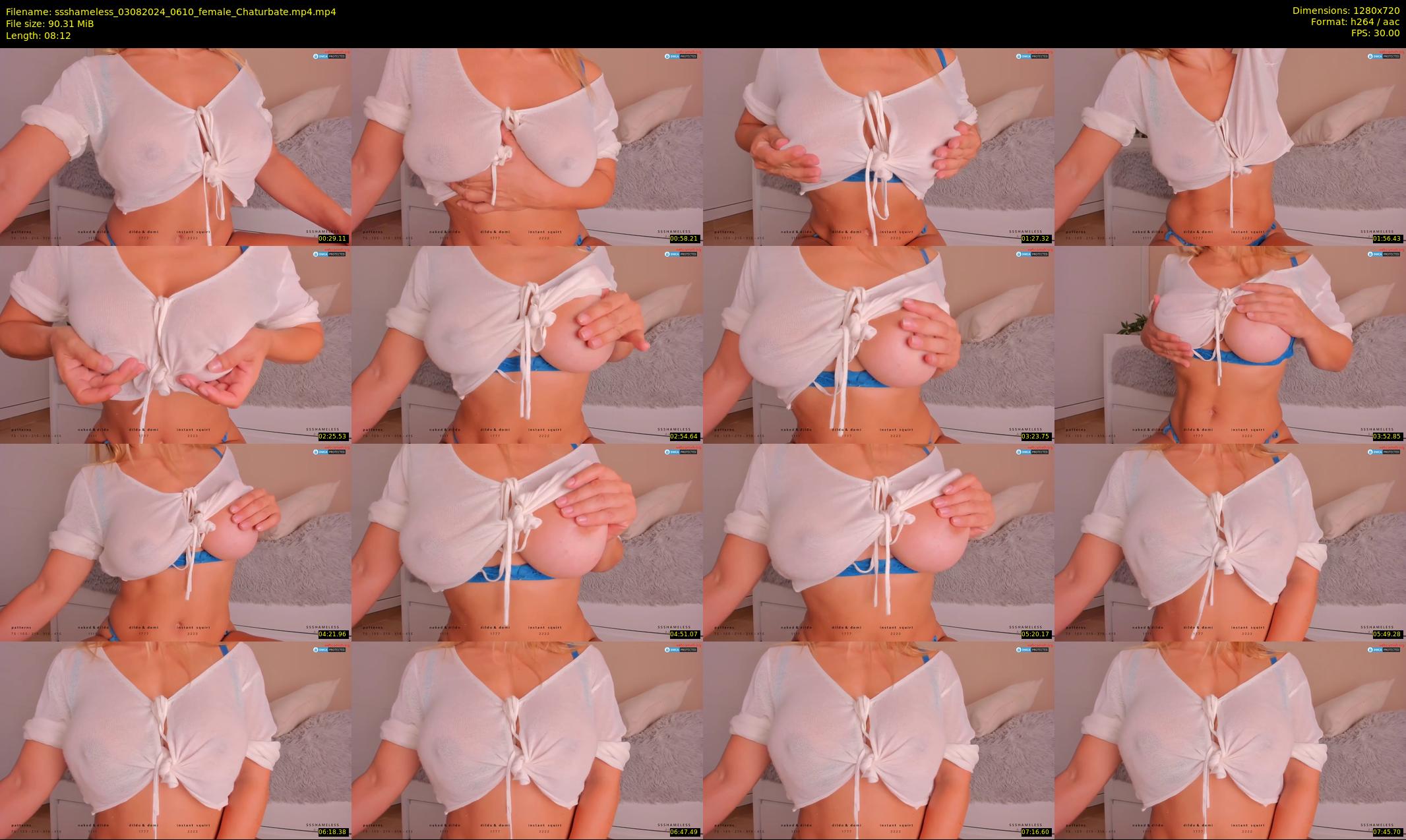 ssshameless — 9 minute Chaturbate female cam show recording, 720p, Aug 3, 2024