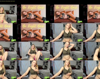 sub_button — 25 minute Chaturbate female cam show recording, 720p, Aug 4, 2024