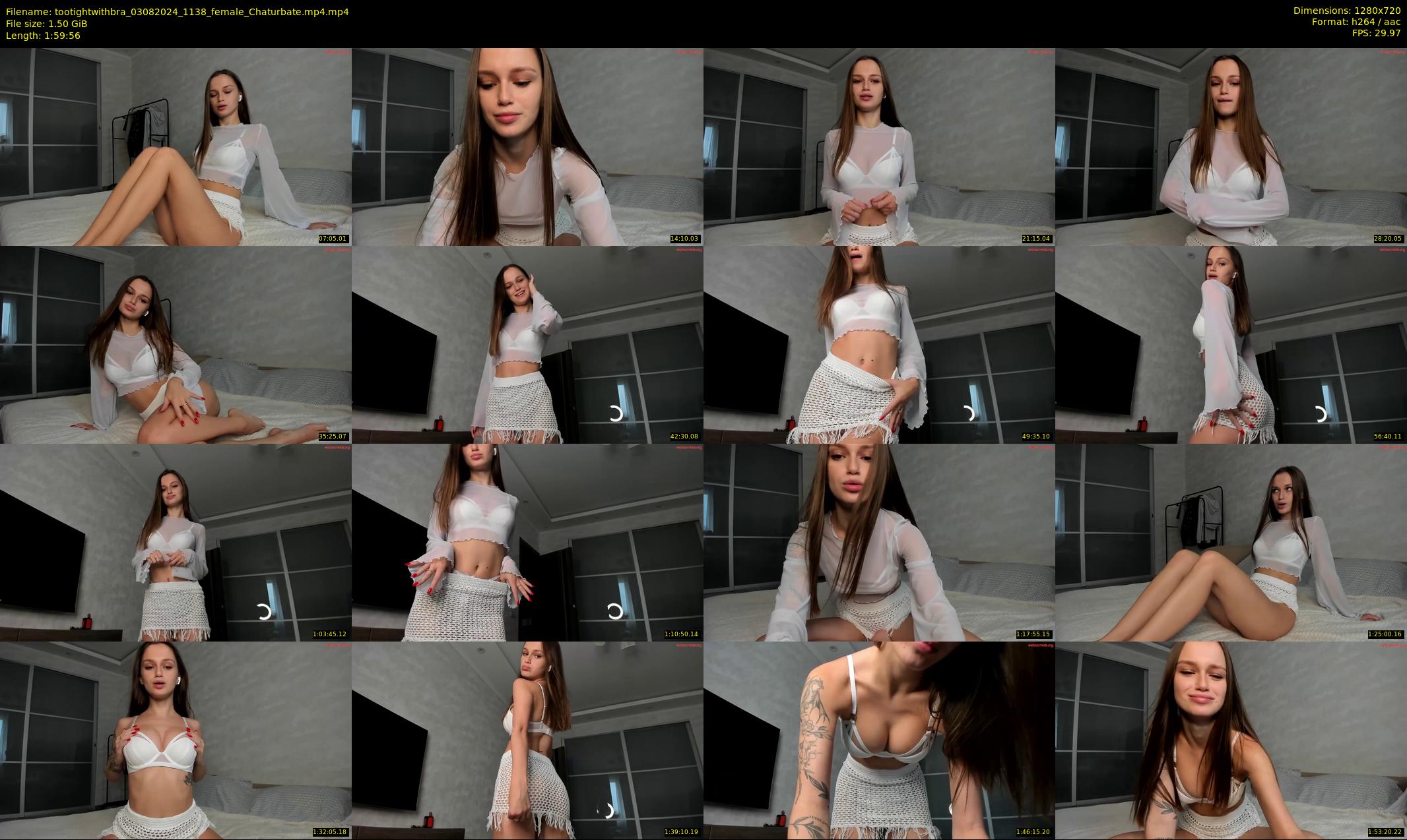tootightwithbra — 120 minute Chaturbate female cam show recording, 720p, Aug 3, 2024