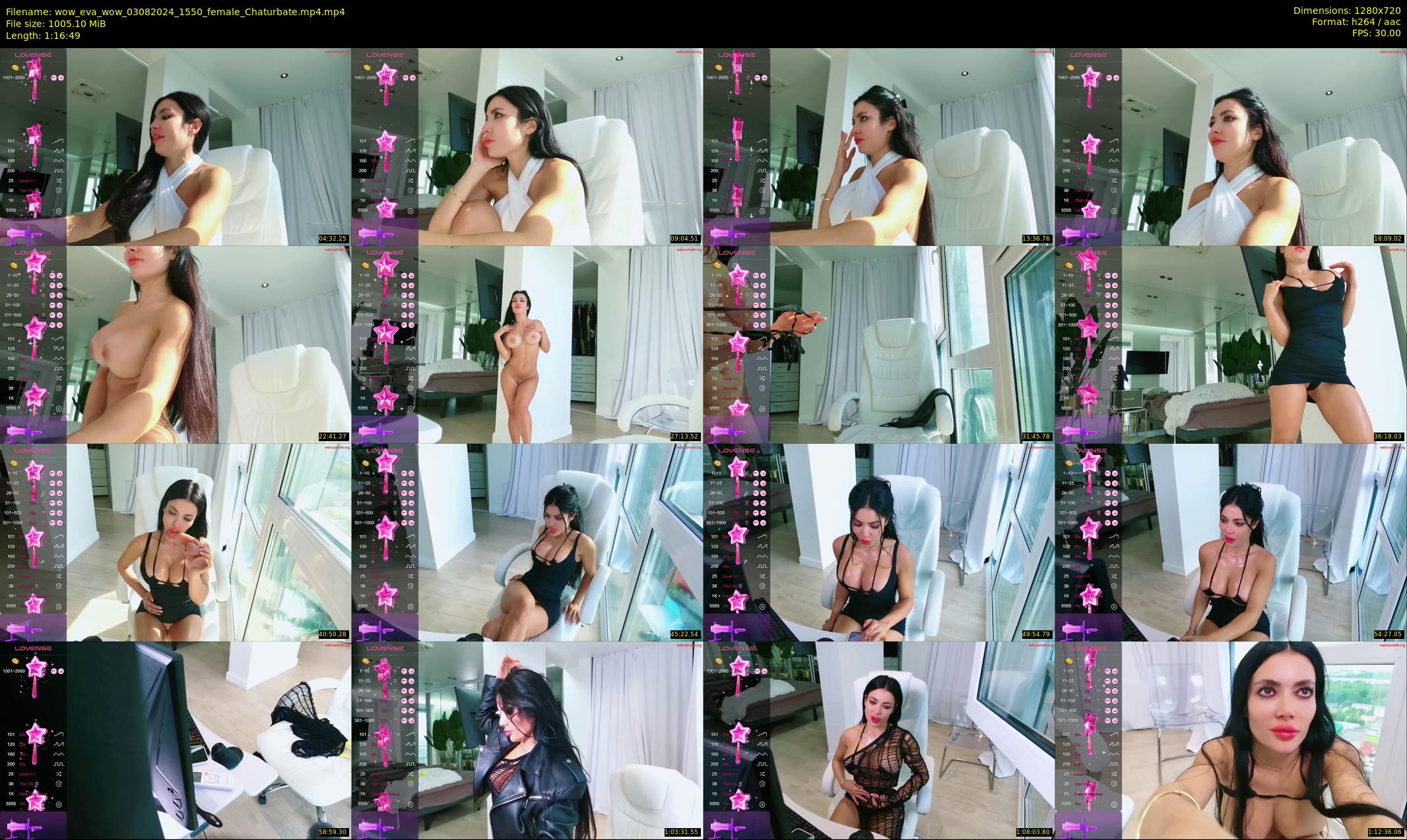 wow_eva_wow — 77 minute Chaturbate female cam show recording, 720p, Aug 3, 2024