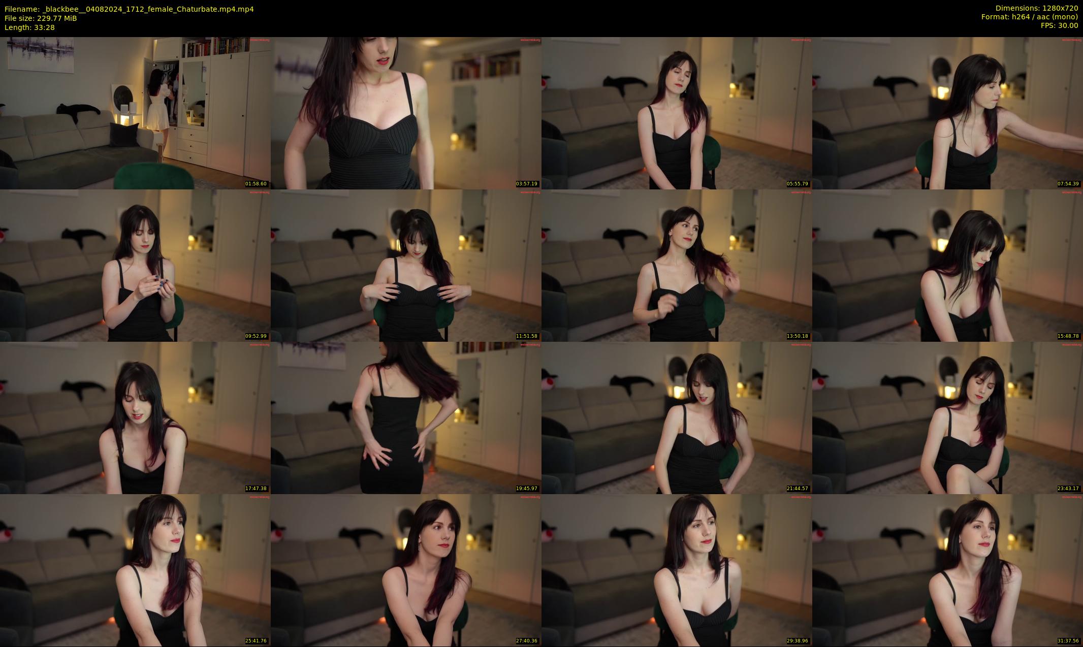 _blackbee_ — 34 minute Chaturbate female cam show recording, 720p, Aug 4, 2024