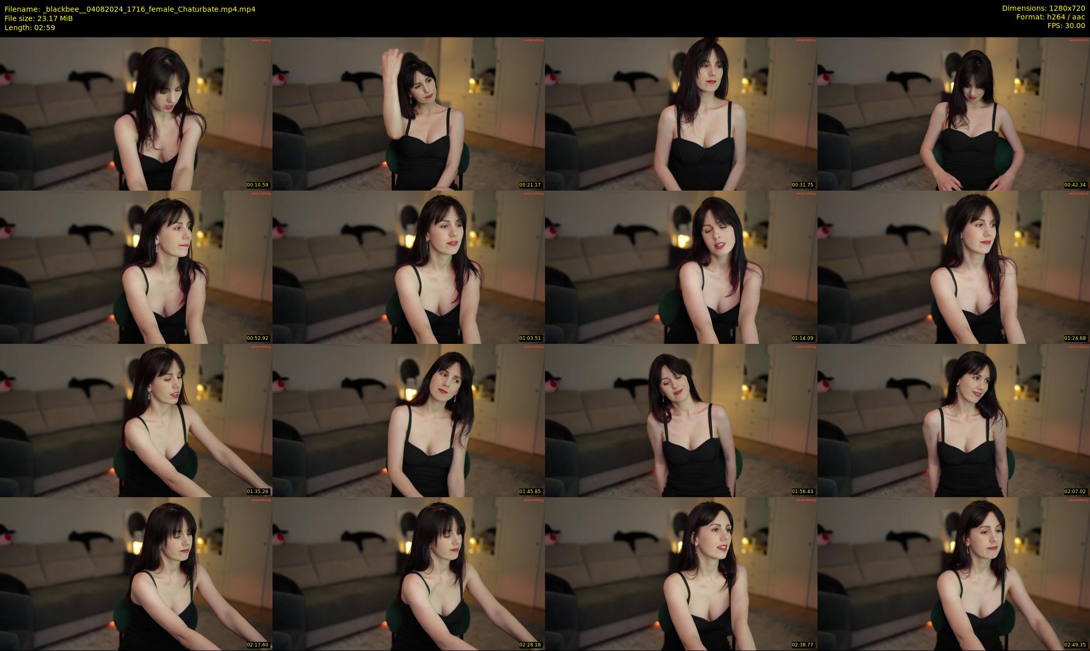 _blackbee_ — 3 minute Chaturbate female cam show recording, 720p, Aug 4, 2024