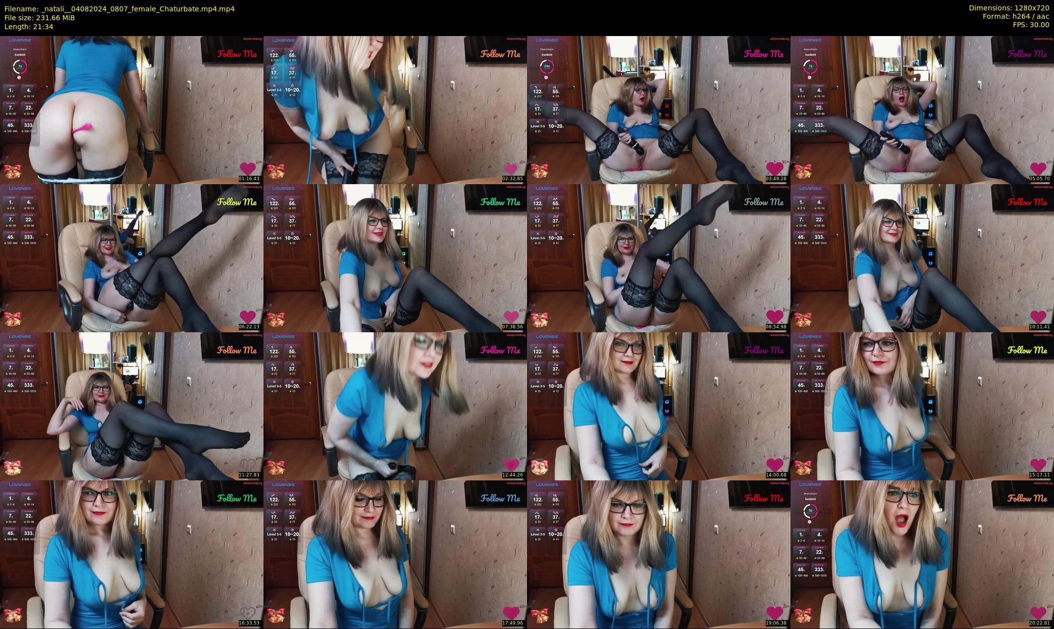 _natali_ — 22 minute Chaturbate female cam show recording, 720p, Aug 4, 2024