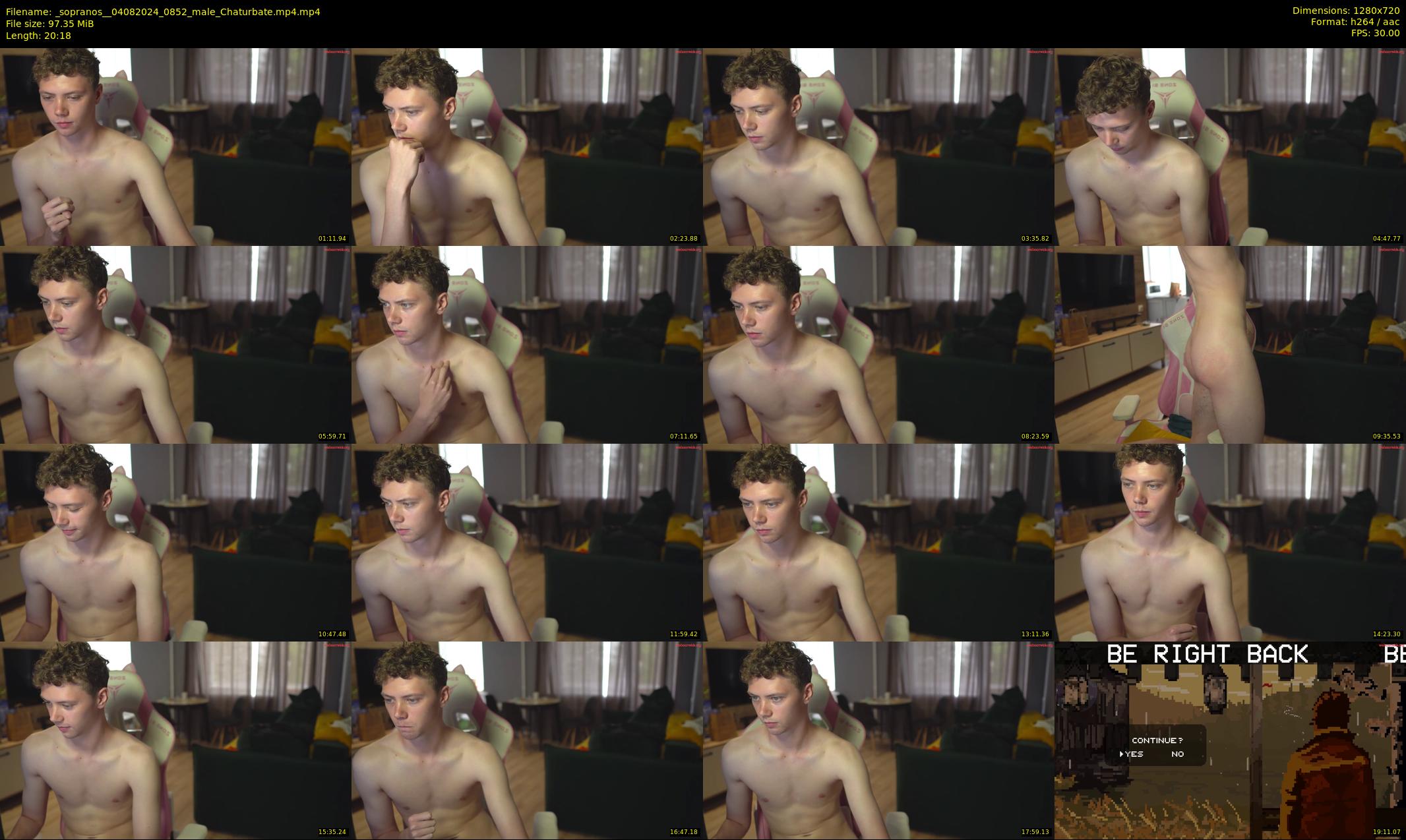 _sopranos_ — 21 minute Chaturbate male cam show recording, 720p, Aug 4, 2024