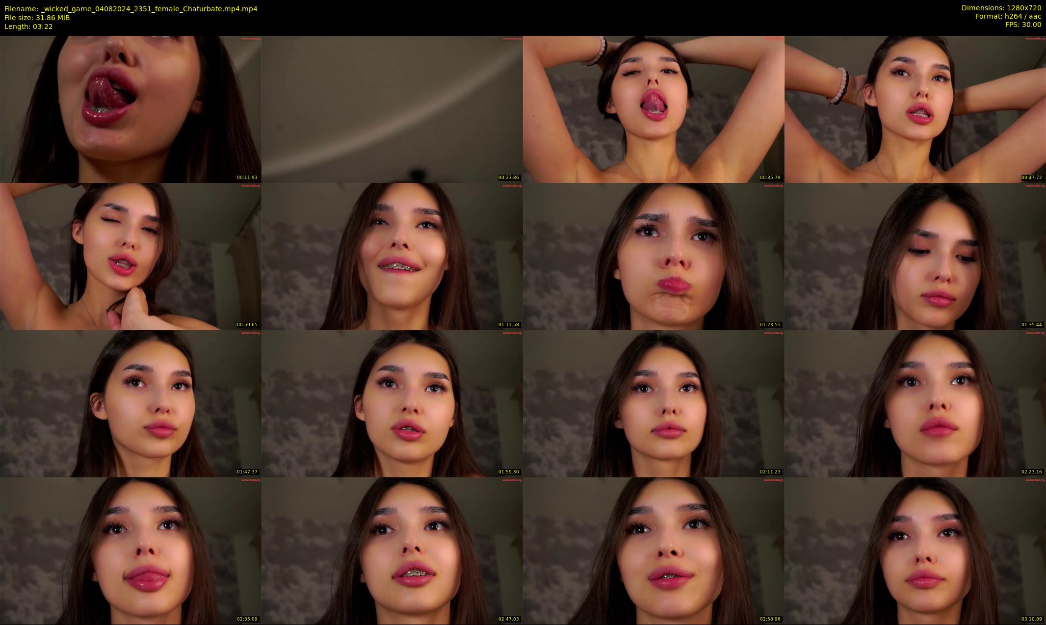 _wicked_game — 4 minute Chaturbate female cam show recording, 720p, Aug 4, 2024