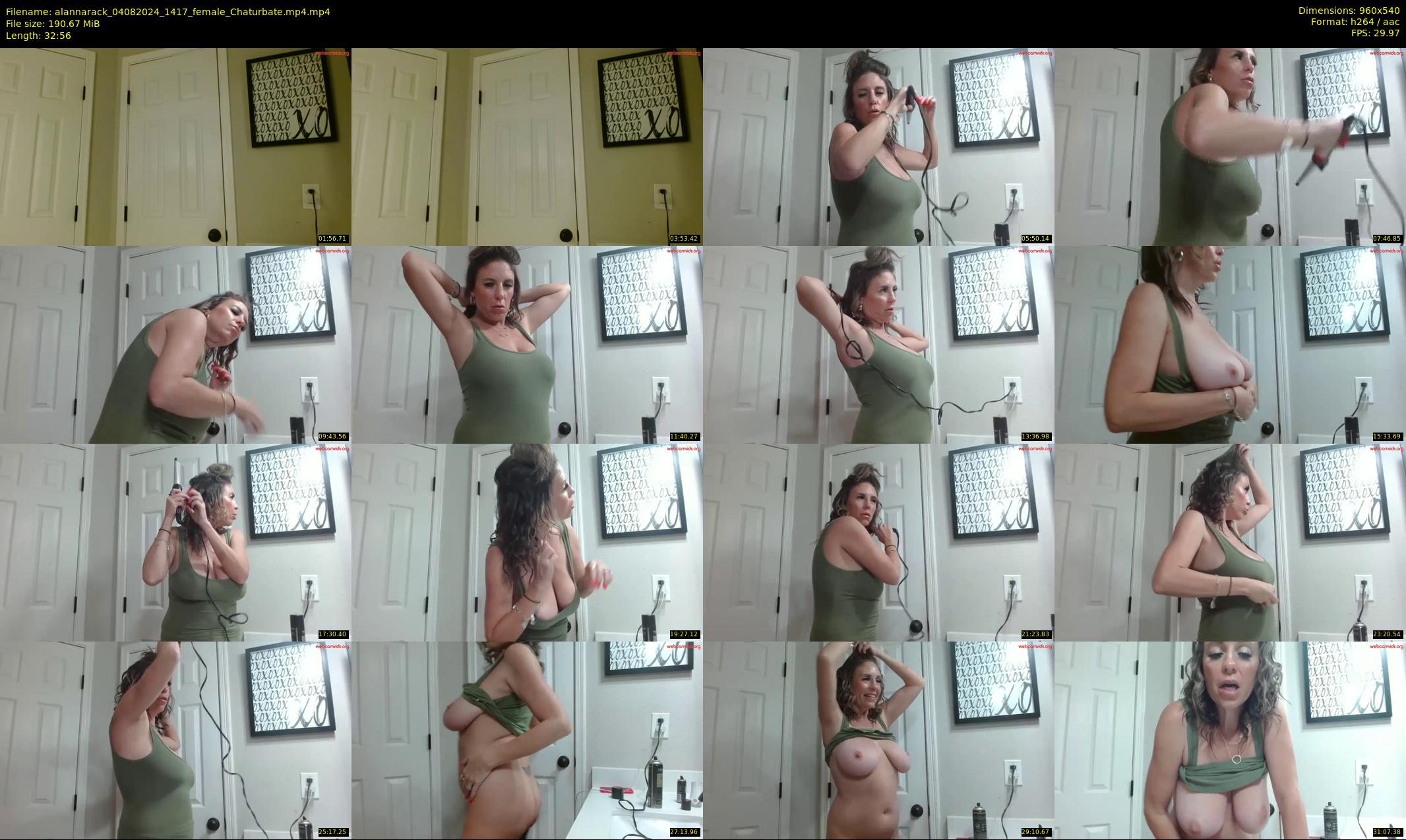 alannarack — 33 minute Chaturbate female cam show recording, 480p, Aug 4, 2024