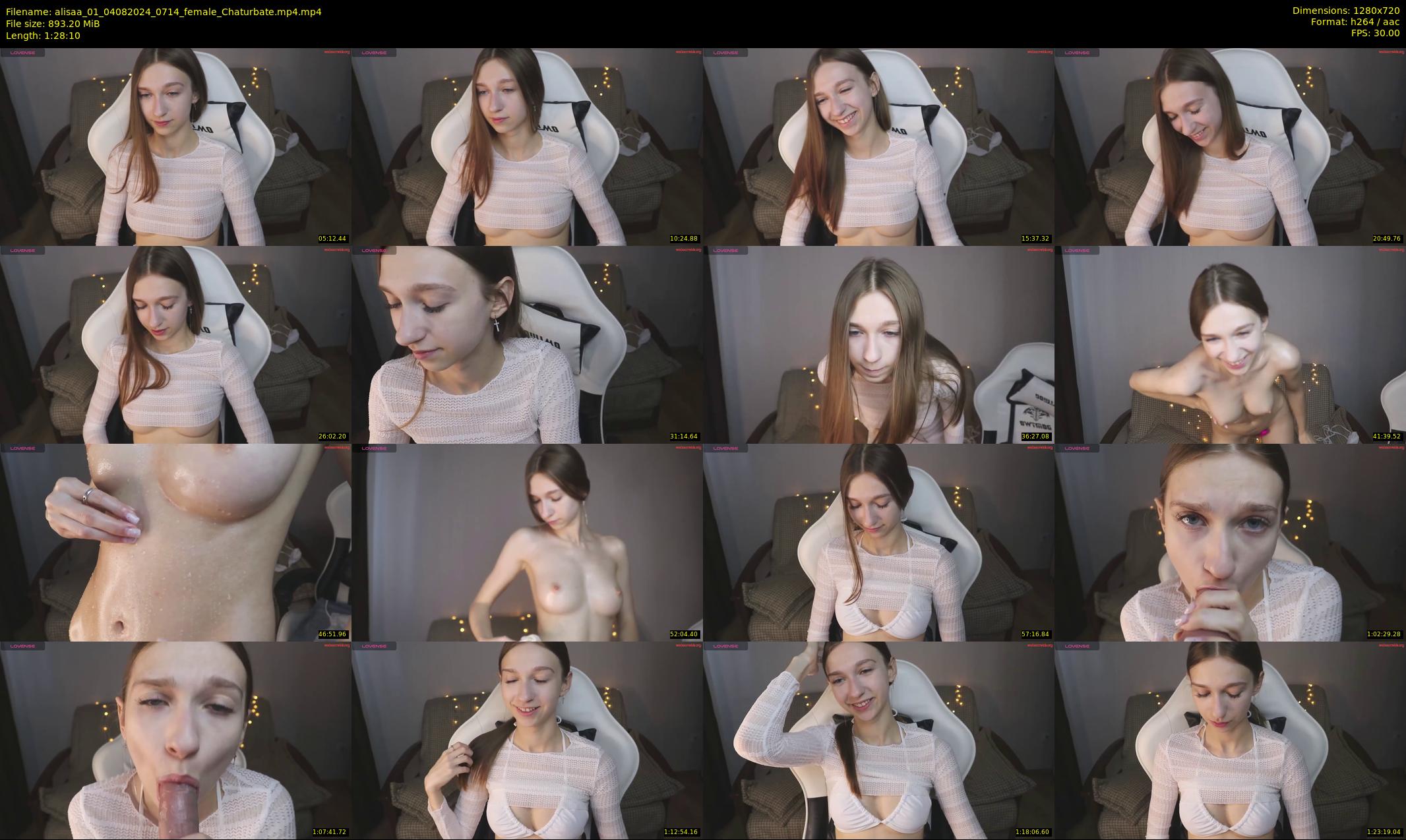 alisaa_01 — 89 minute Chaturbate female cam show recording, 720p, Aug 4, 2024