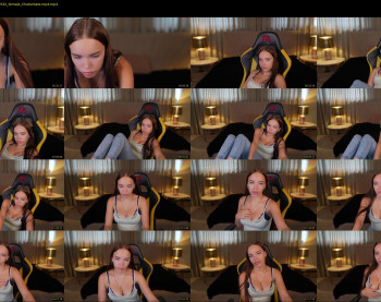 anabel2054 — 25 minute Chaturbate female cam show recording, 720p, Aug 4, 2024