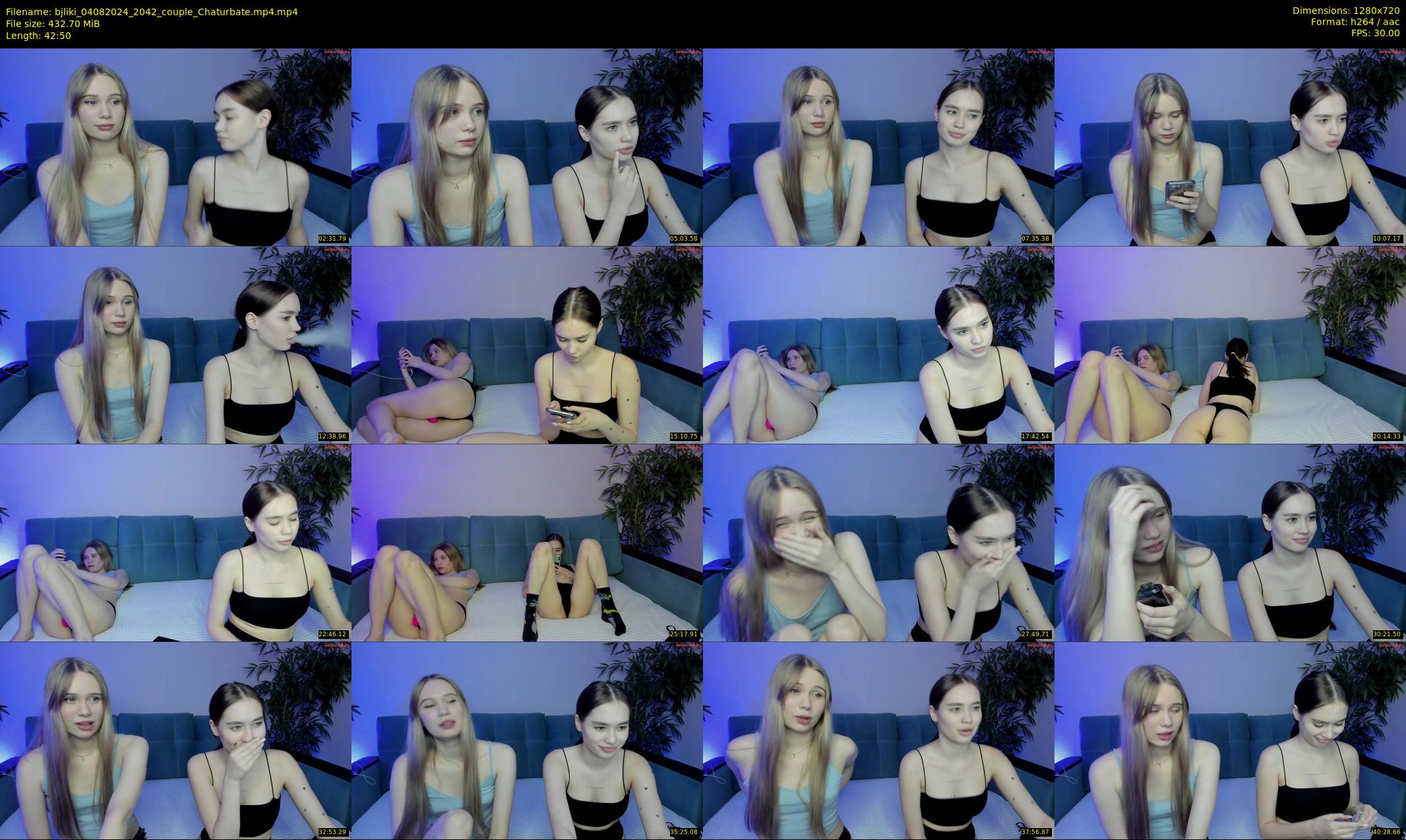 bjliki — 43 minute Chaturbate couple cam show recording, 720p, Aug 4, 2024