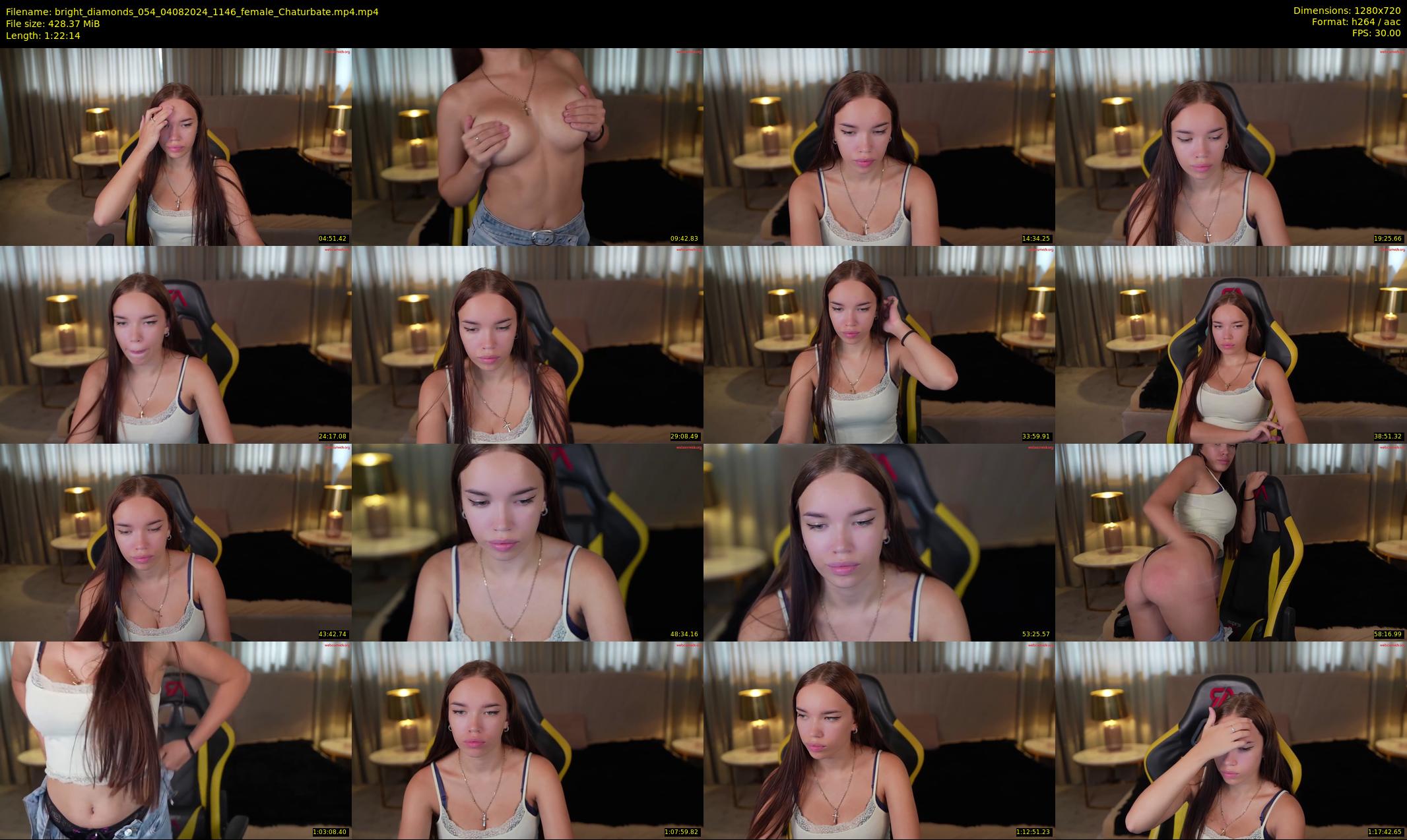bright_diamonds_054 — 83 minute Chaturbate couple cam show recording, 720p, Aug 4, 2024
