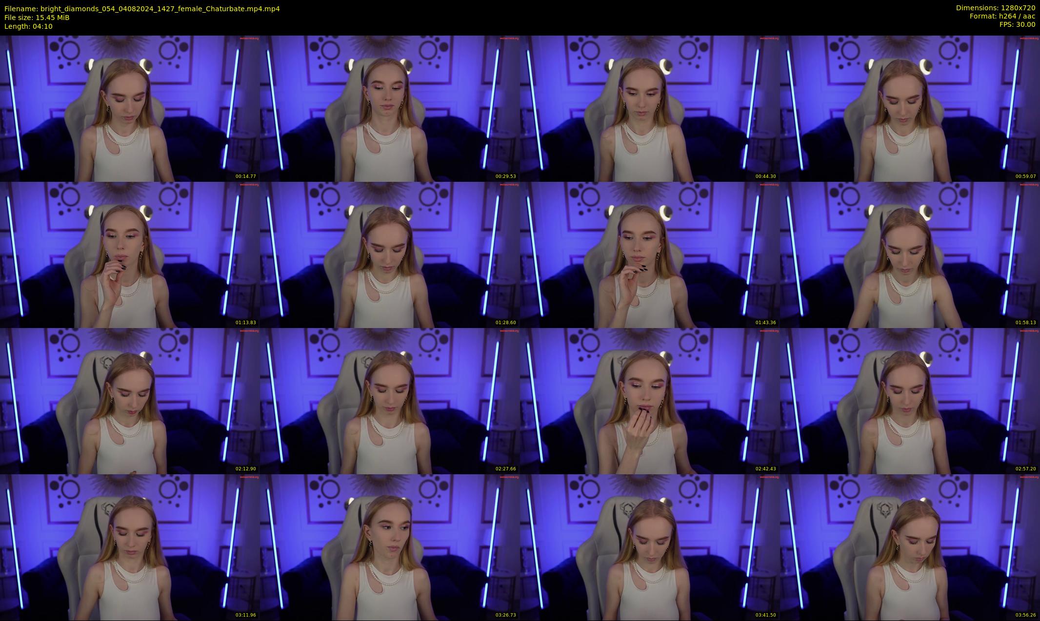 bright_diamonds_054 — 5 minute Chaturbate couple cam show recording, 720p, Aug 4, 2024
