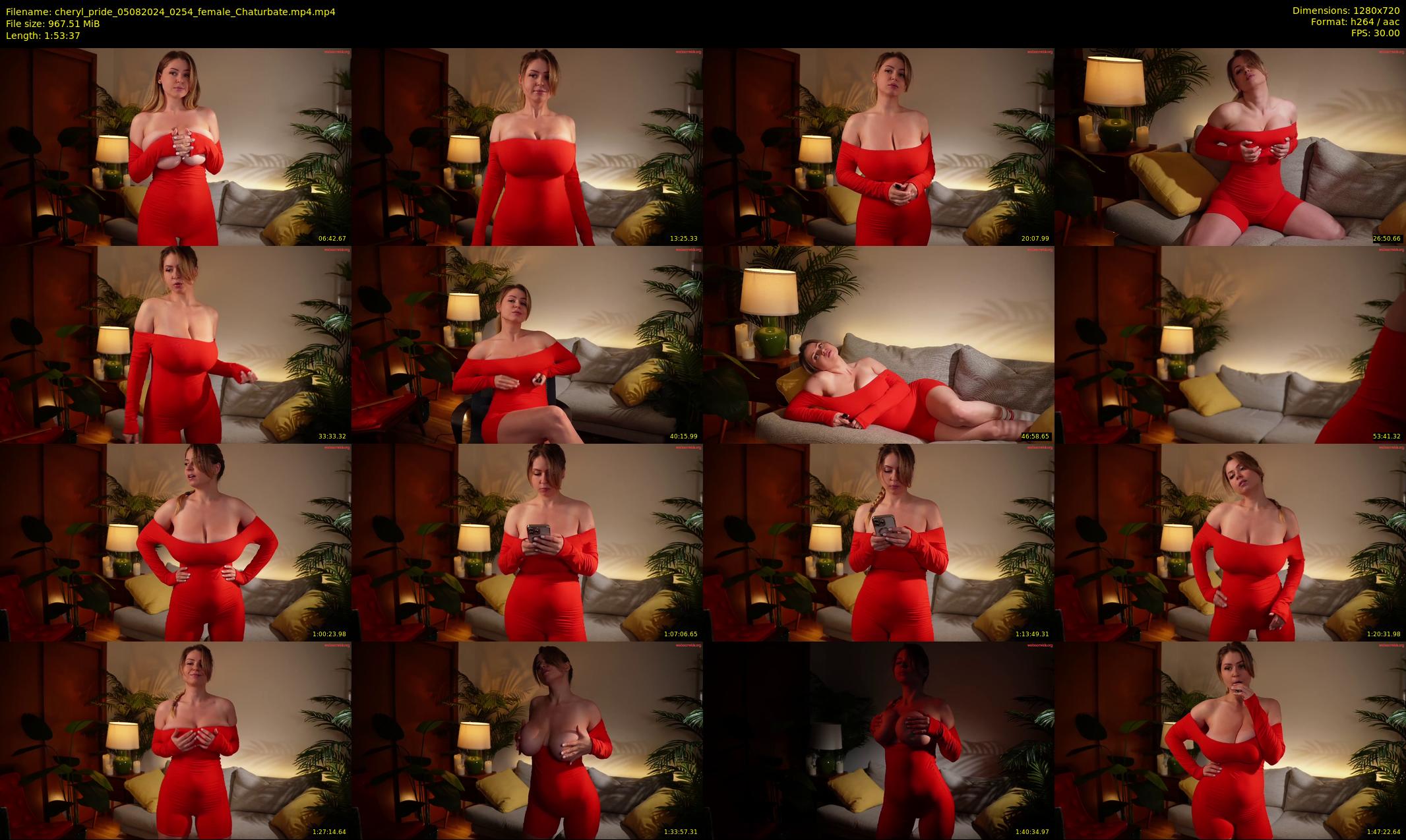 cheryl_pride — 114 minute Chaturbate female cam show recording, 720p, Aug 5, 2024