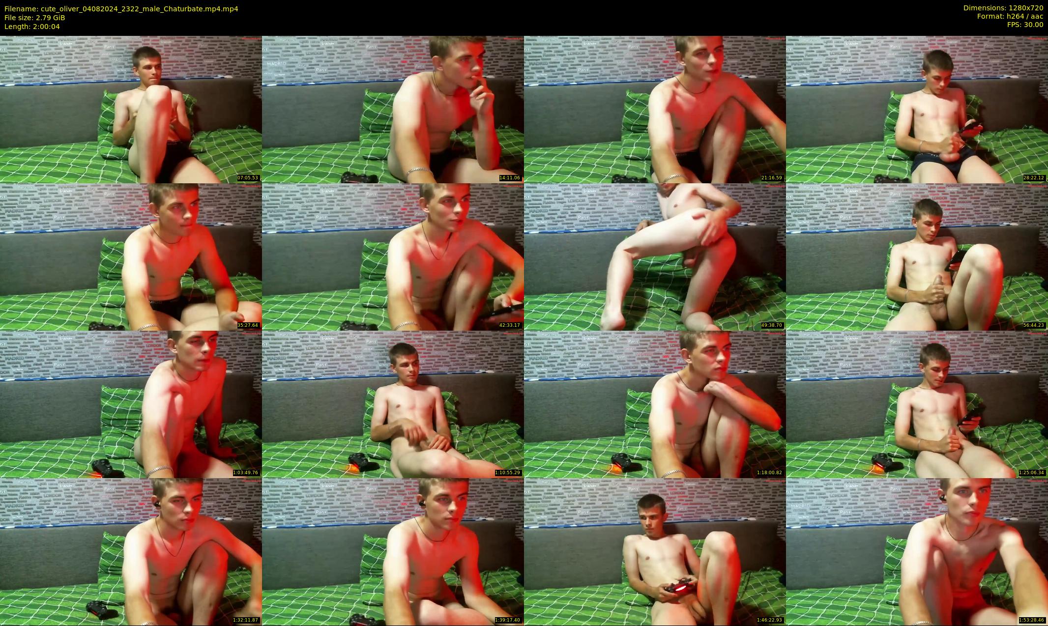 cute_oliver — 121 minute Chaturbate male cam show recording, 720p, Aug 4, 2024