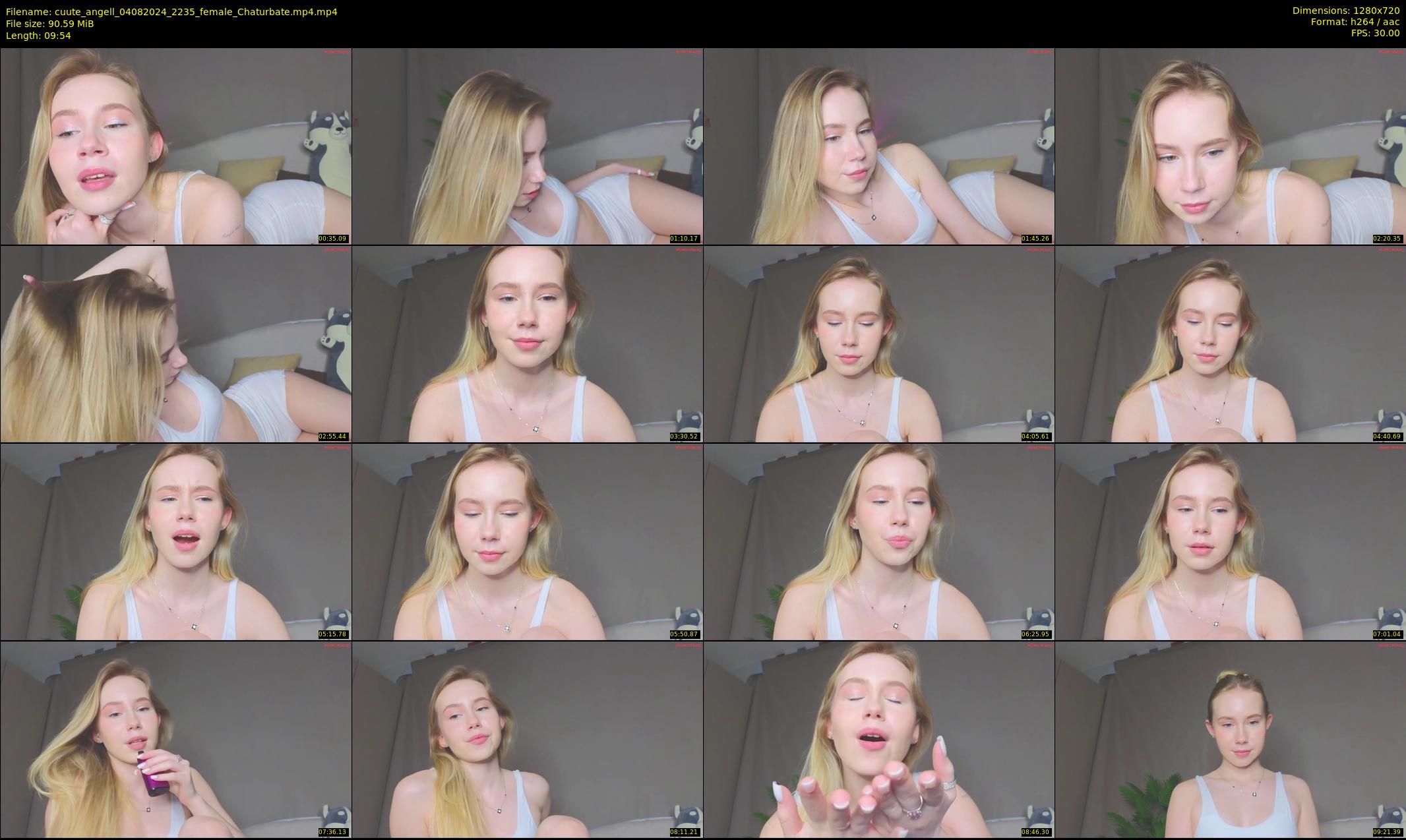 cuute_angell — 10 minute Chaturbate female cam show recording, 720p, Aug 4, 2024