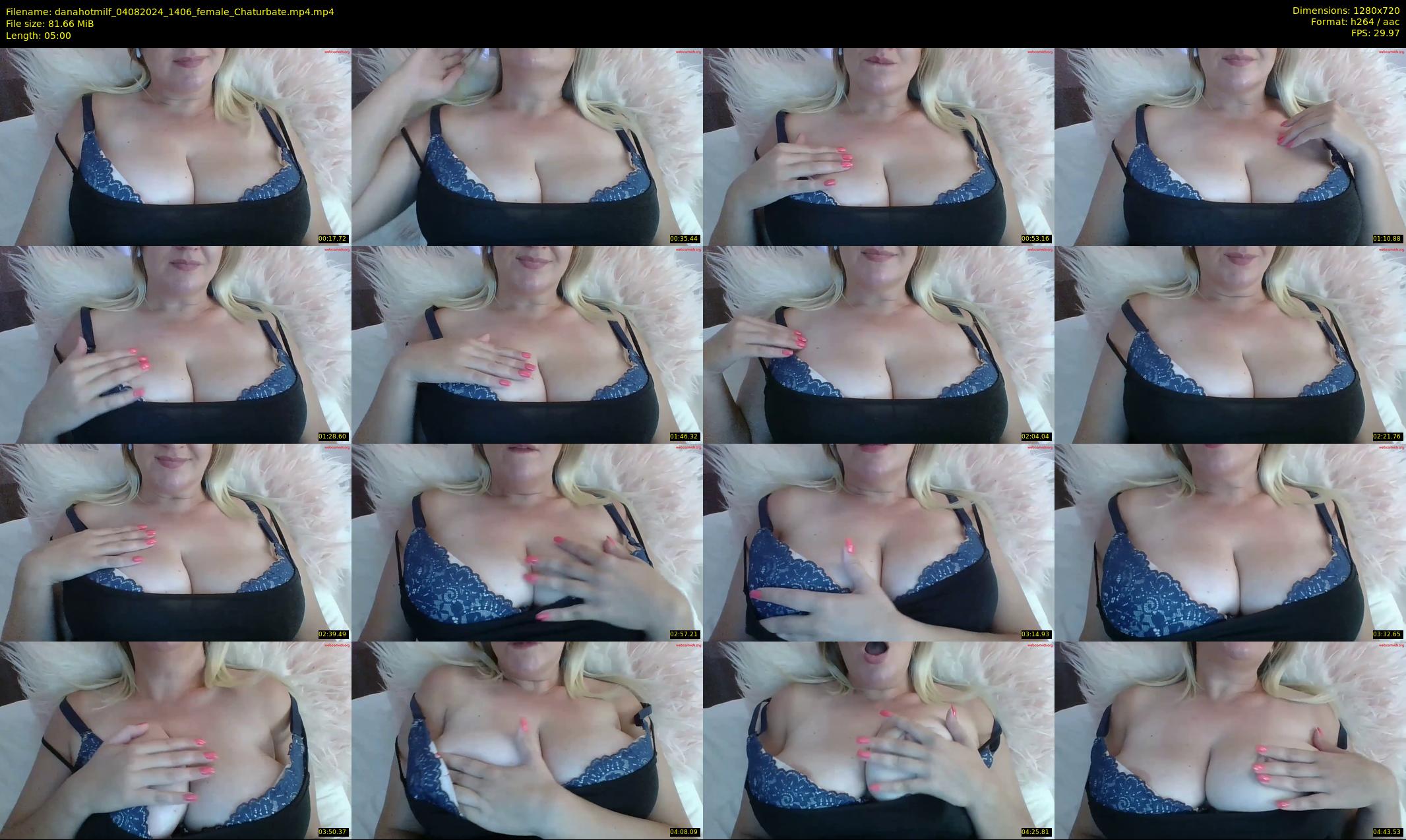 danahotmilf — 5 minute Chaturbate female cam show recording, 720p, Aug 4, 2024