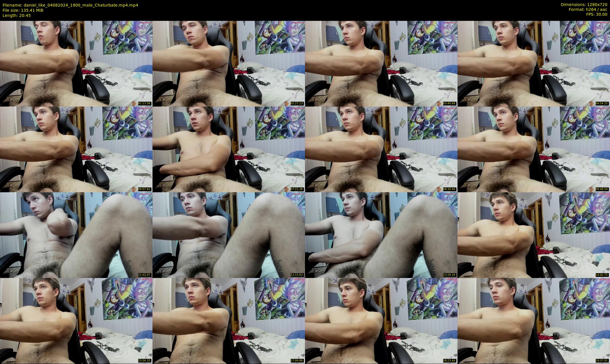daniel_like — 21 minute Chaturbate male cam show recording, 720p, Aug 4, 2024