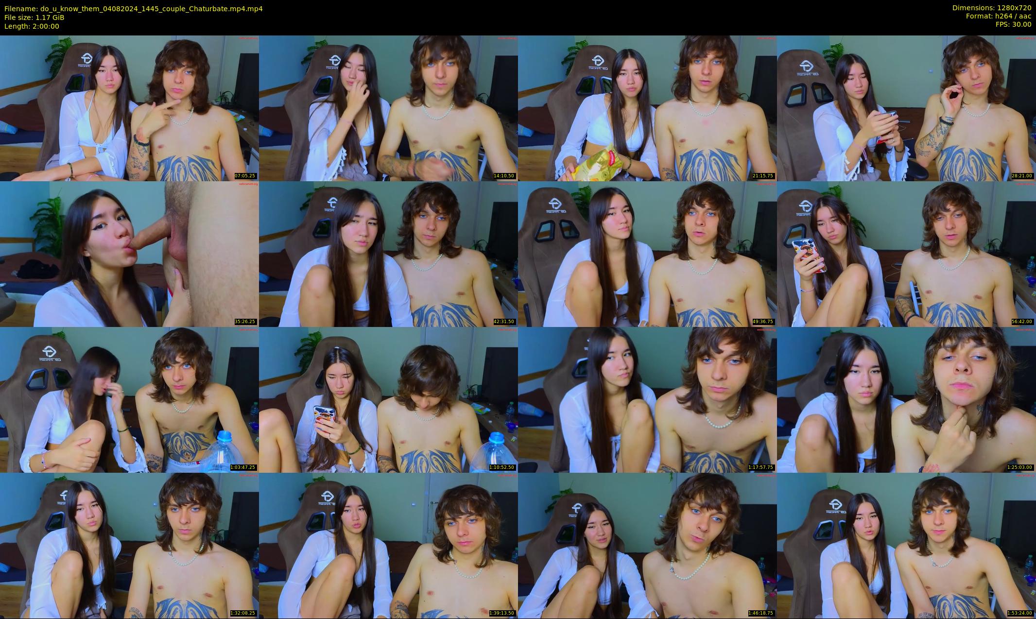 do_u_know_them — 120 minute Chaturbate couple cam show recording, 720p, Aug 4, 2024