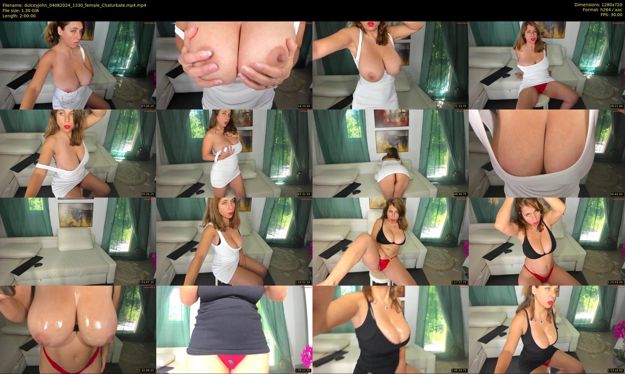 dulceyjohn — 120 minute Chaturbate female cam show recording, 720p, Aug 4, 2024