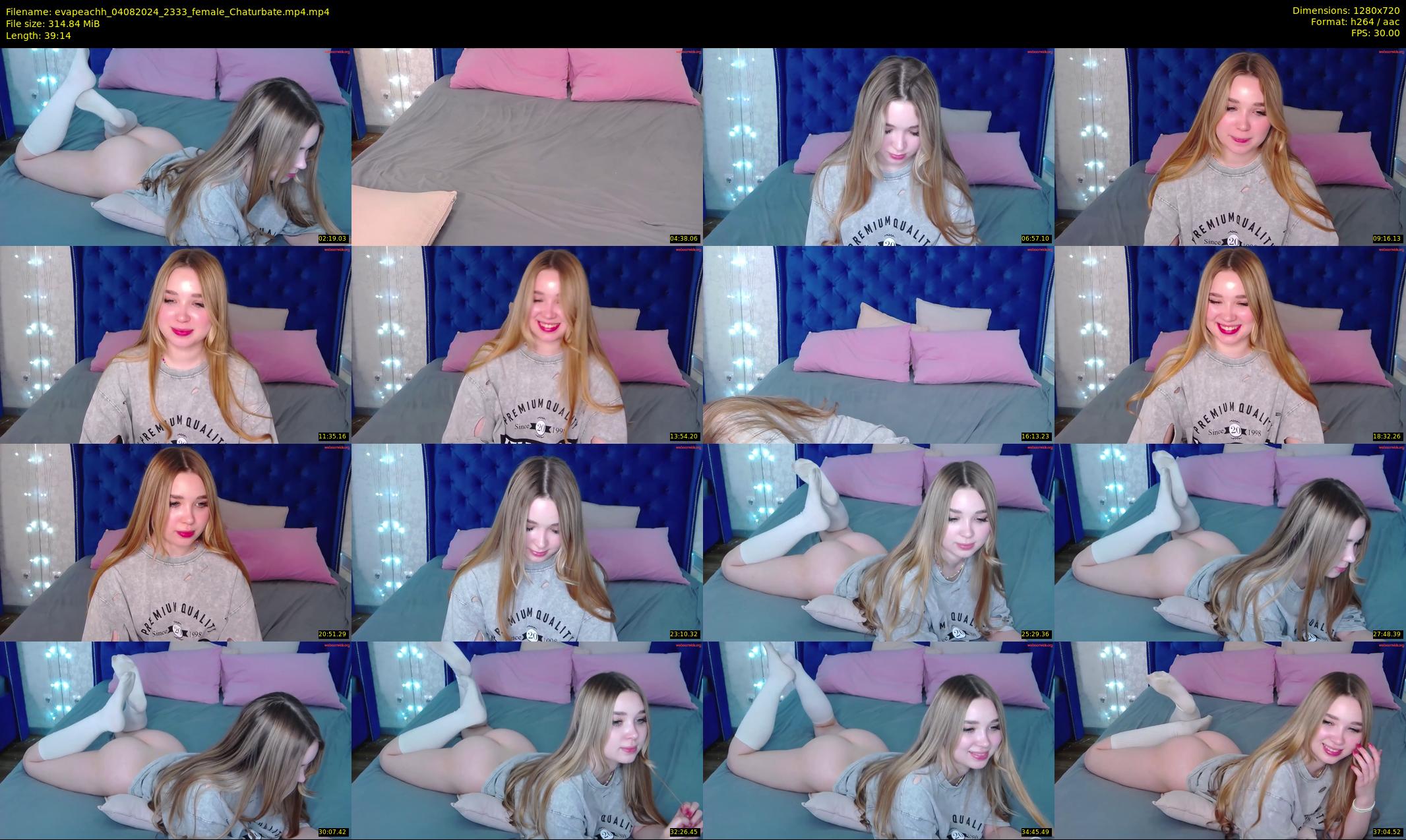 evapeachh — 40 minute Chaturbate female cam show recording, 720p, Aug 4, 2024