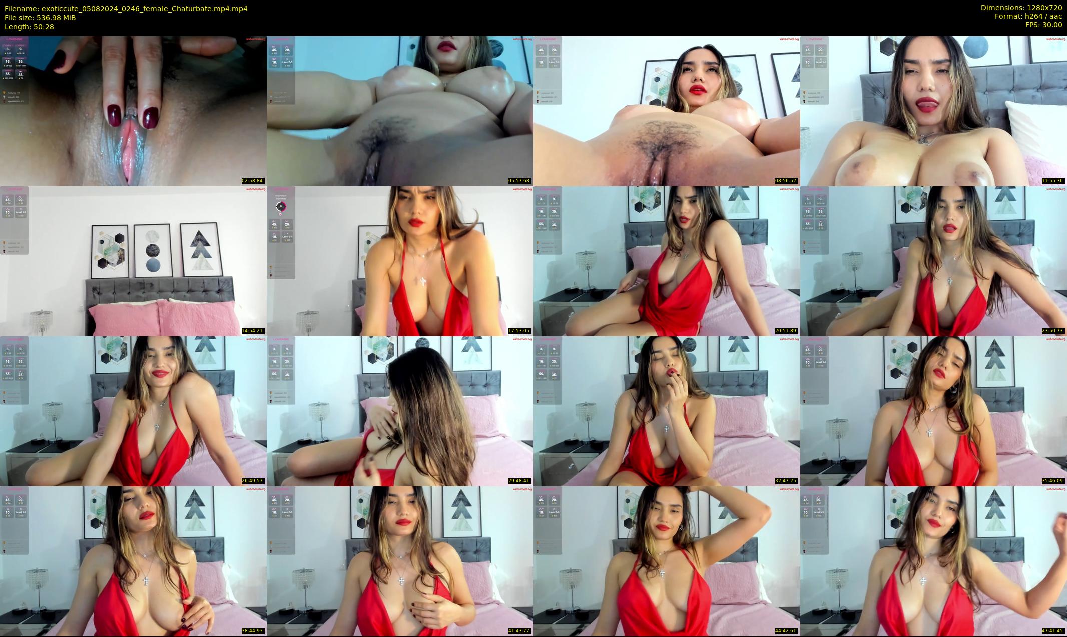 exoticcute — 51 minute Chaturbate female cam show recording, 720p, Aug 5, 2024