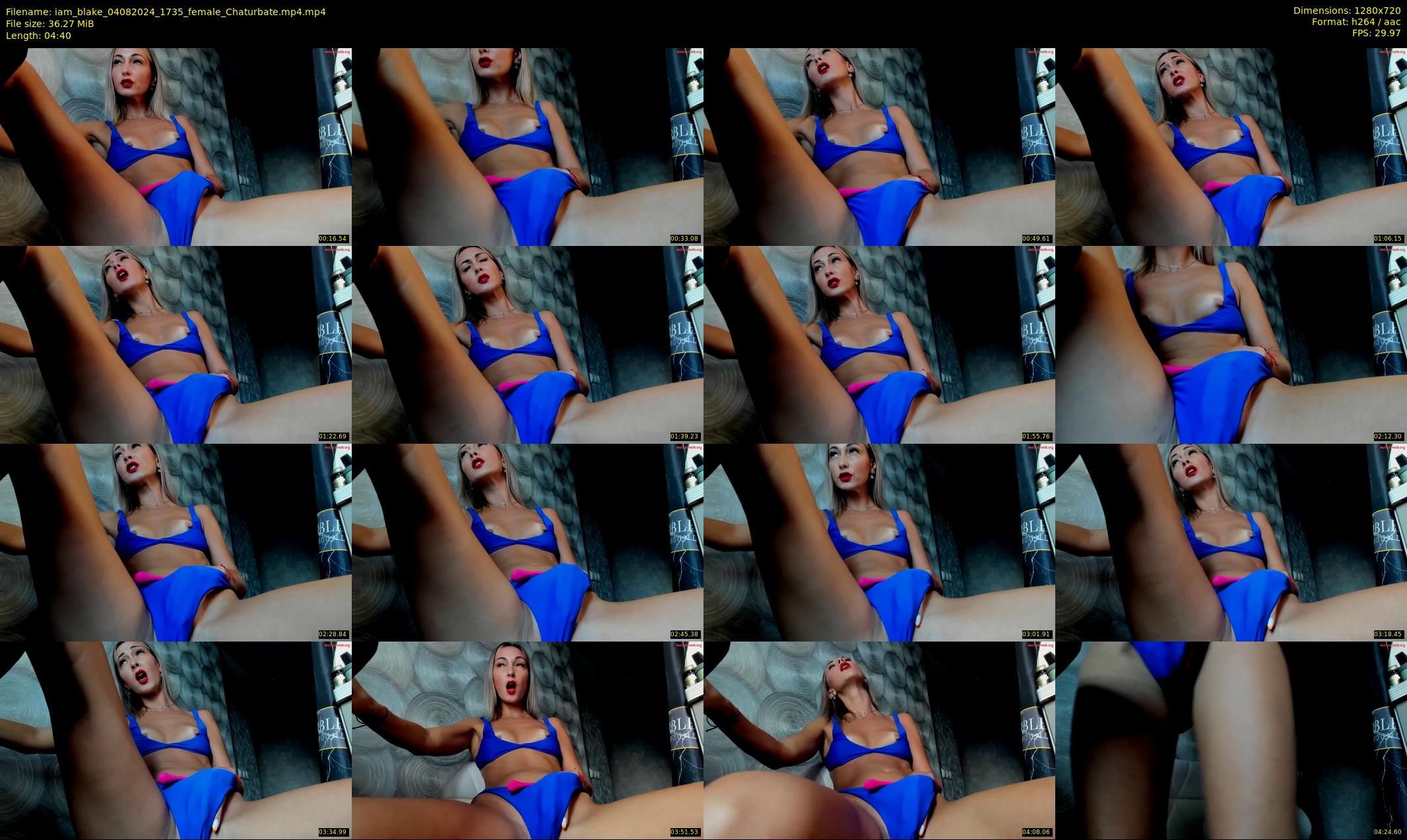 iam_blake — 5 minute Chaturbate female cam show recording, 720p, Aug 4, 2024
