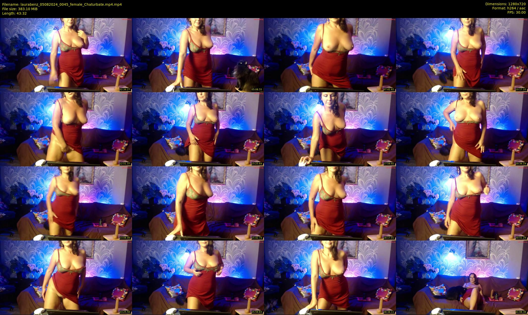 laurabenz — 44 minute Chaturbate female cam show recording, 720p, Aug 5, 2024