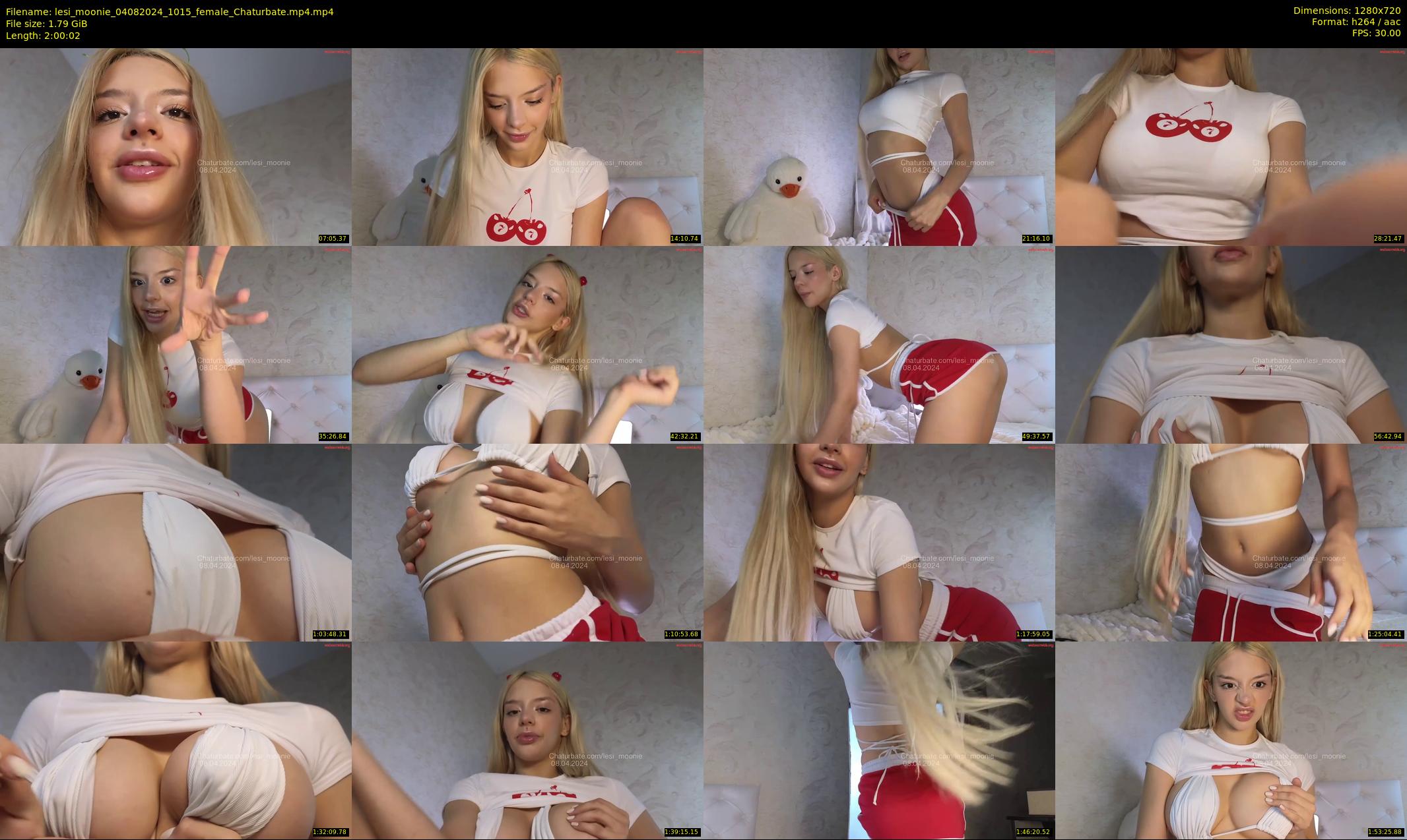 lesi_moonie — 121 minute Chaturbate female cam show recording, 720p, Aug 4, 2024